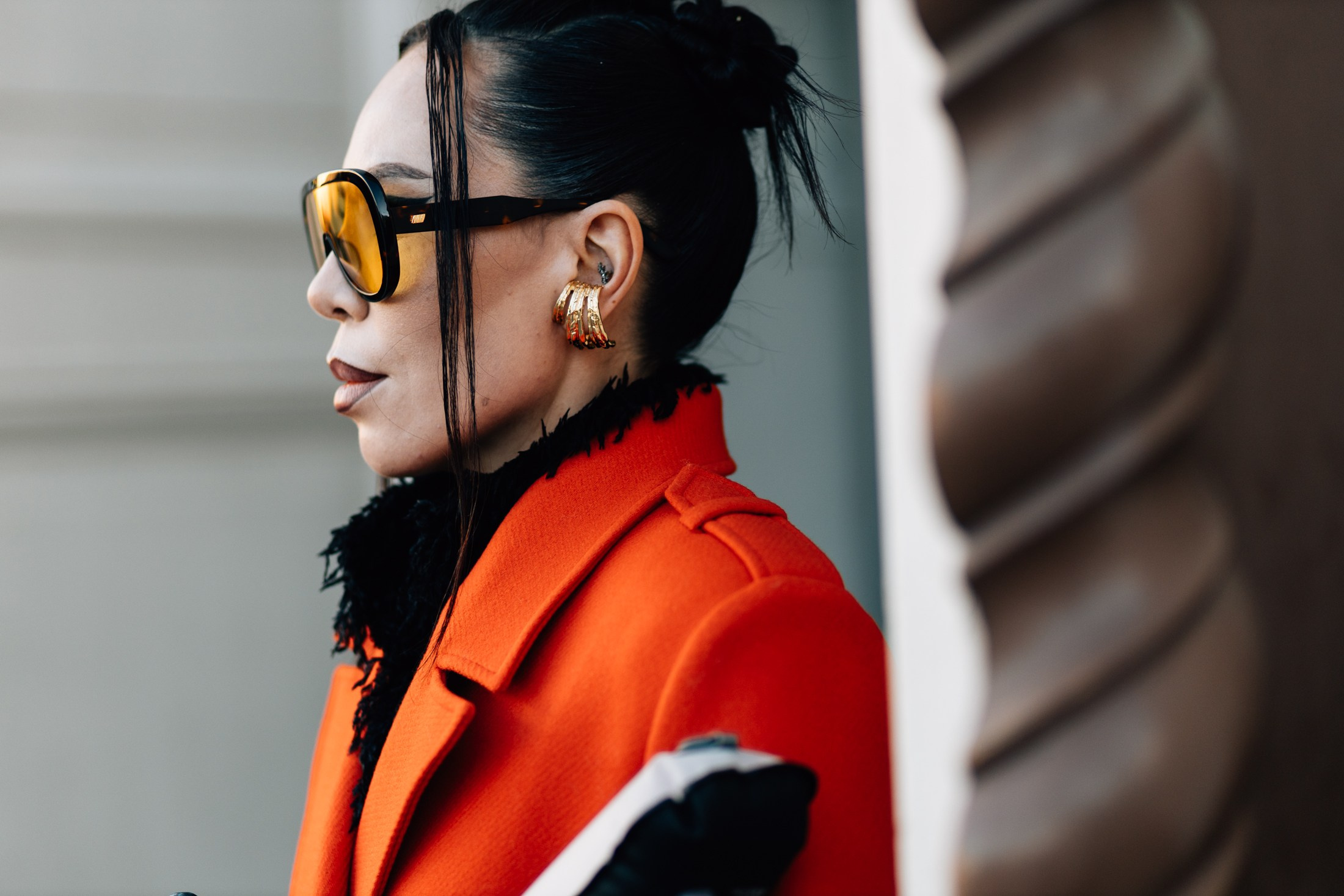 Moscow Fashion Week Streetstyle Day 4. Shami Pezhonov Photography