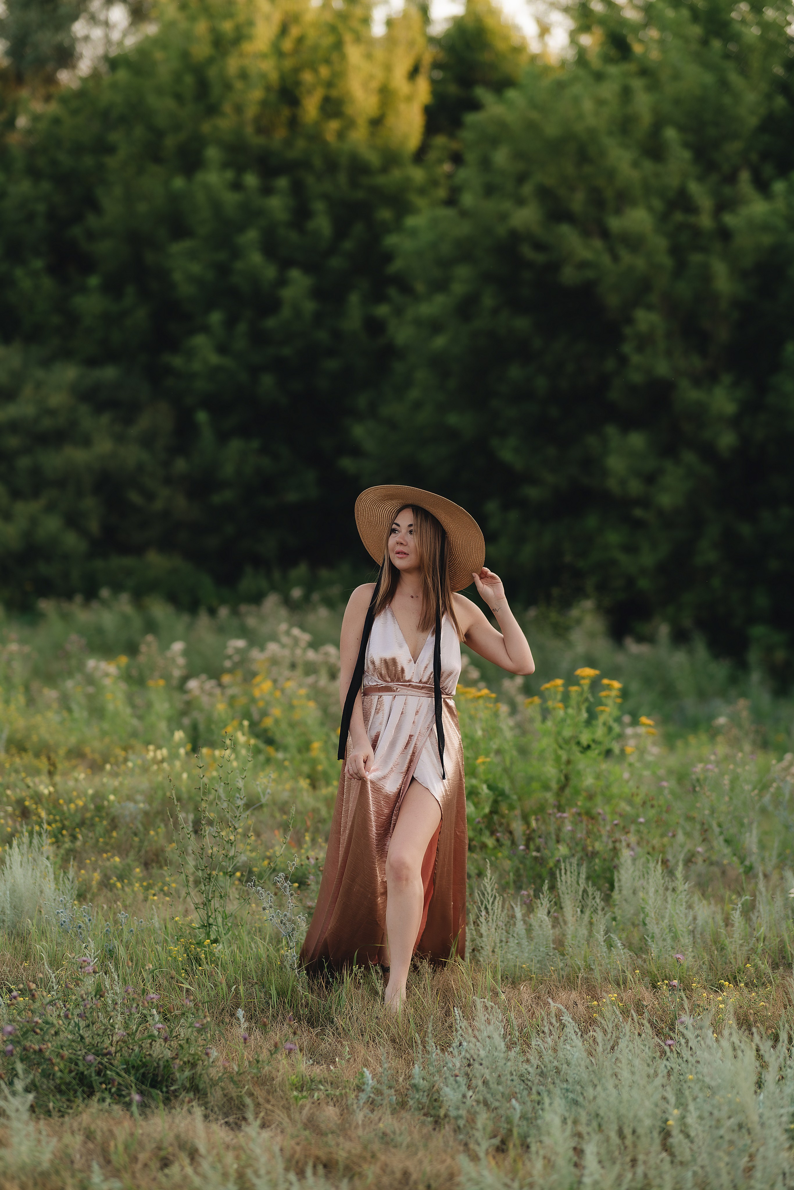Юлия | Летняя съемка на закате. Фотограф Карина Шмулёва. Воронеж и область