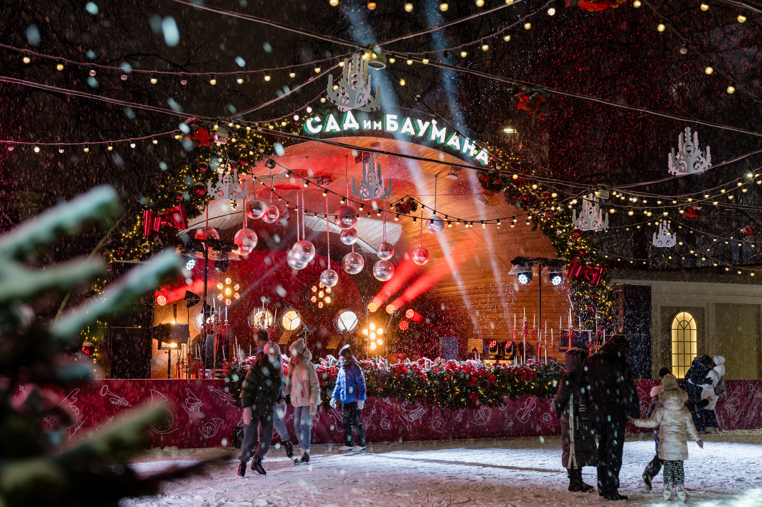 Ледяная симфония. Сад им. Баумана. 04.01.2025