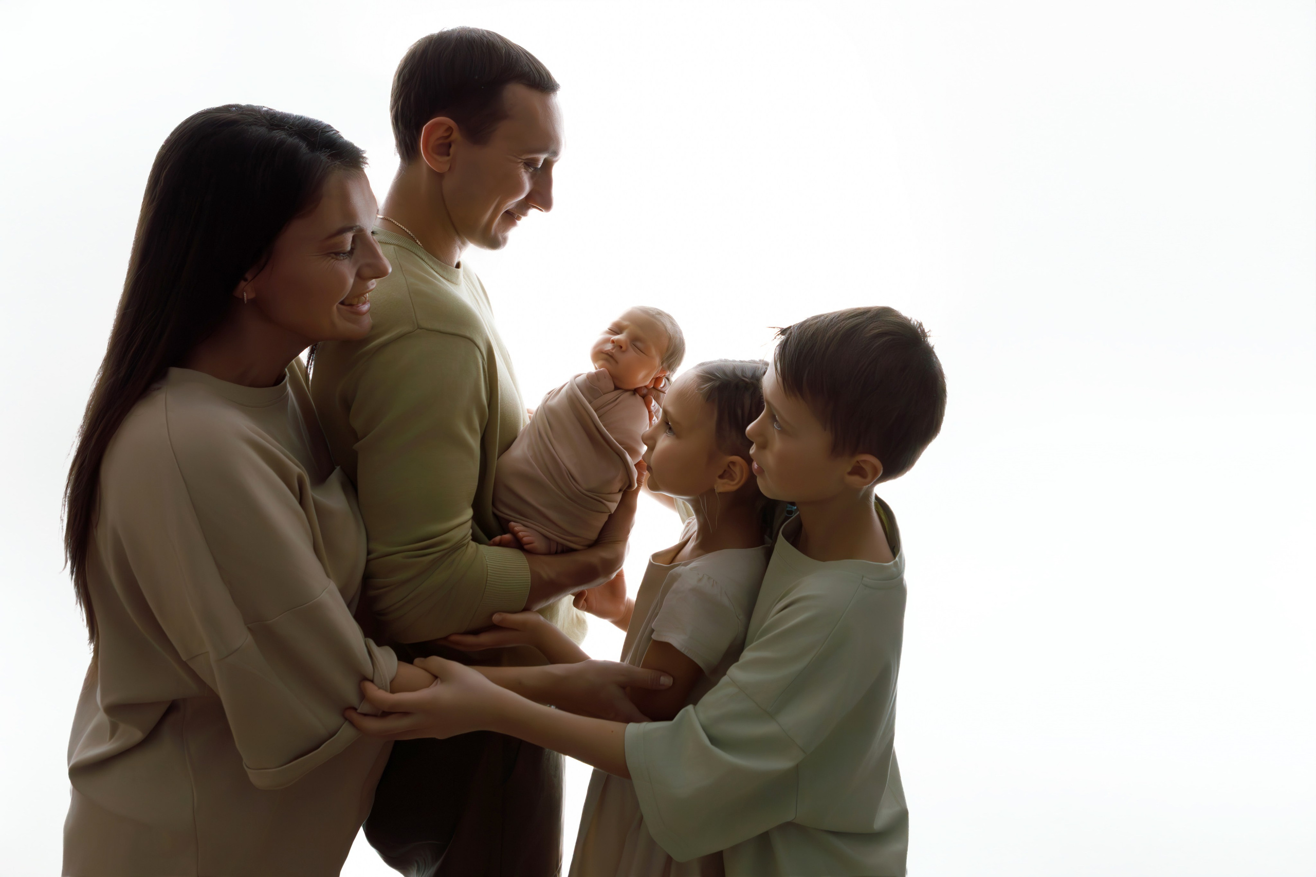 Семейные newborn. Фотограф новорожденных в Нижнем Новгороде Татьяна Лебедева