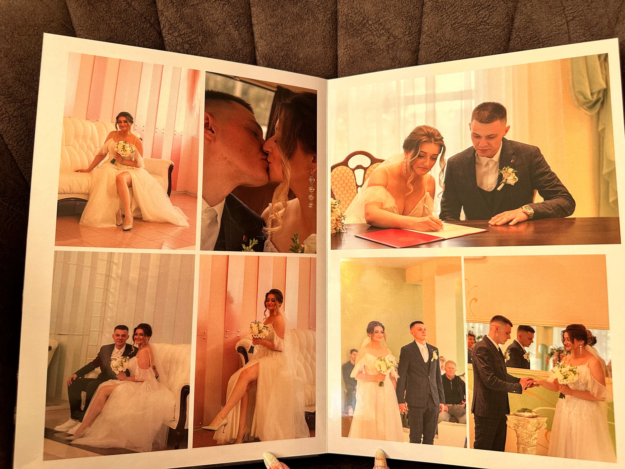 Свадебная книга 21*30. Фотограф г. Пенза — Светлана Зойкина