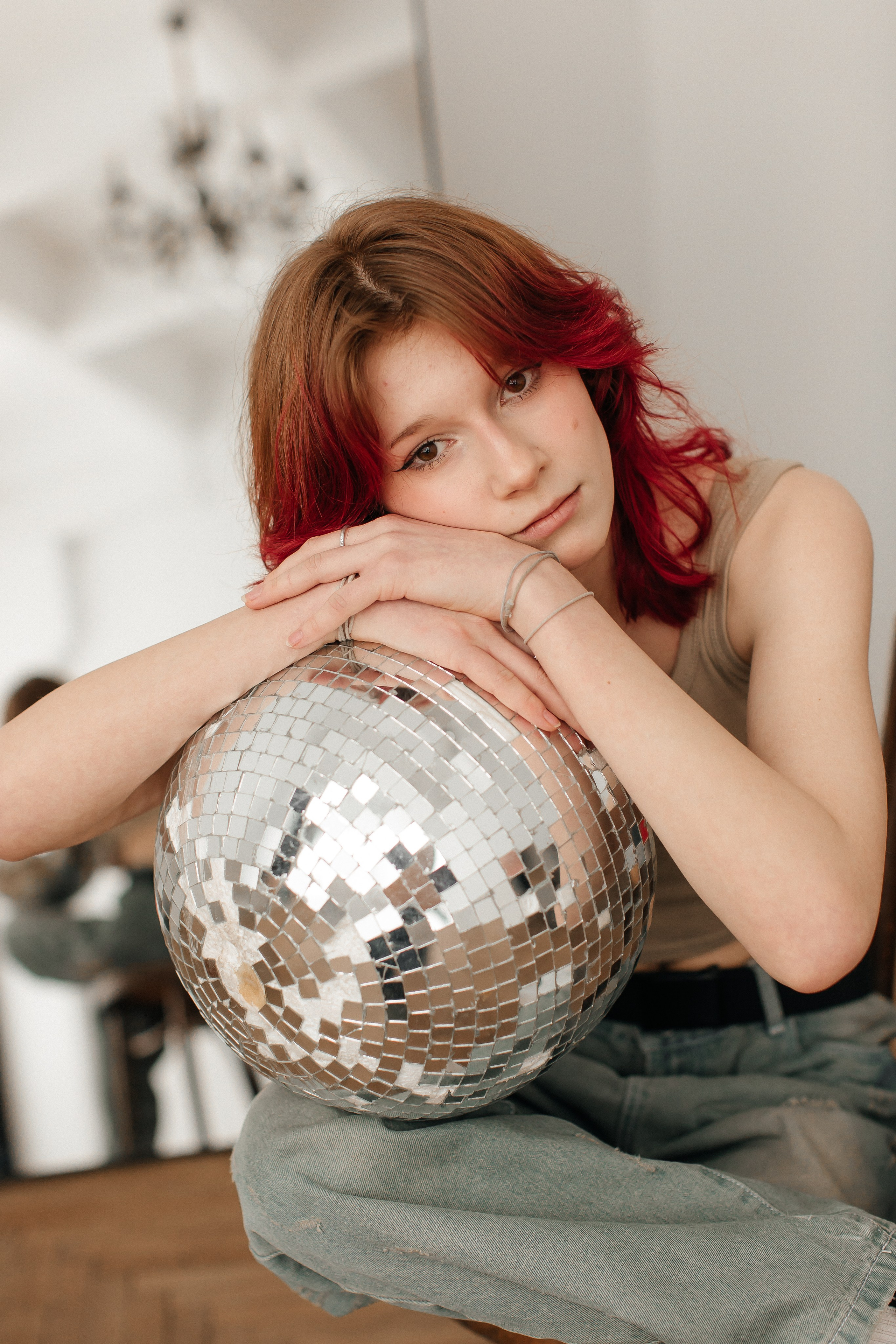 Любовь с семьей в студии. Семейный, детский и школьный фотограф в Москве Рудницкая Анна