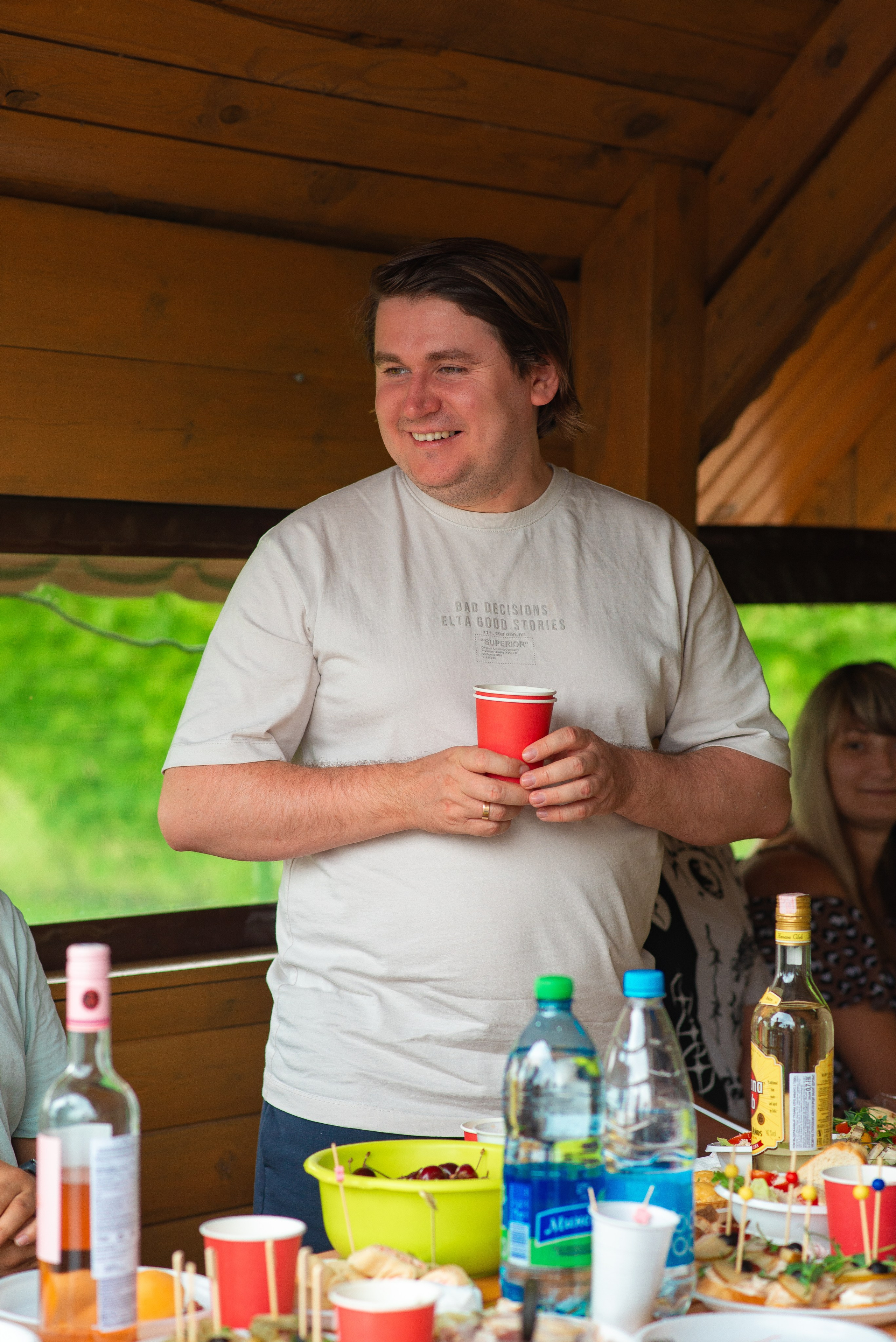 День Рождения Михаила в «Сябрах». Семейный фотограф на выписку из роддома и крещение Минск Настя Гришук