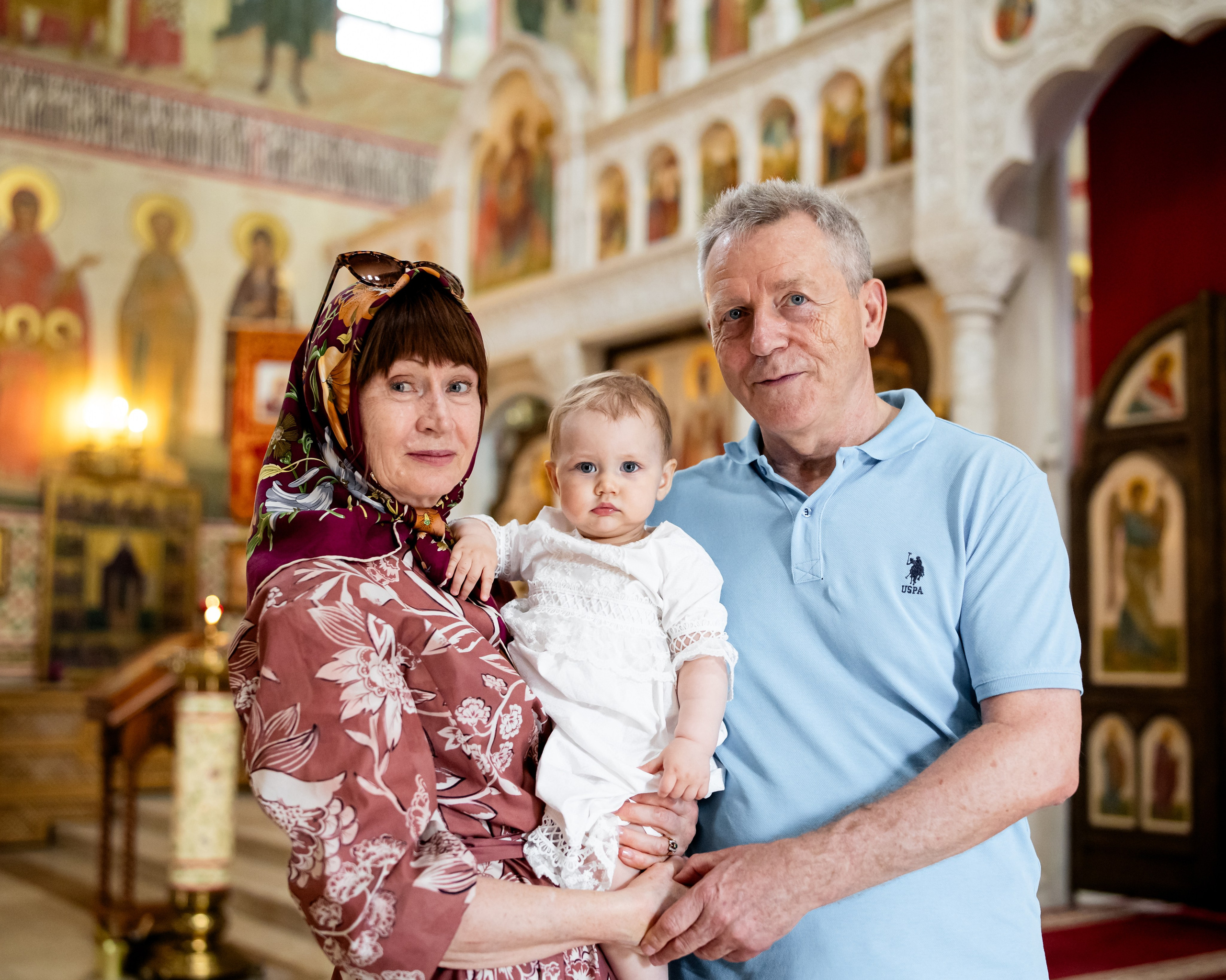 Крещение Евангелины. Уникальный фотограф на крещение и венчание. Москва