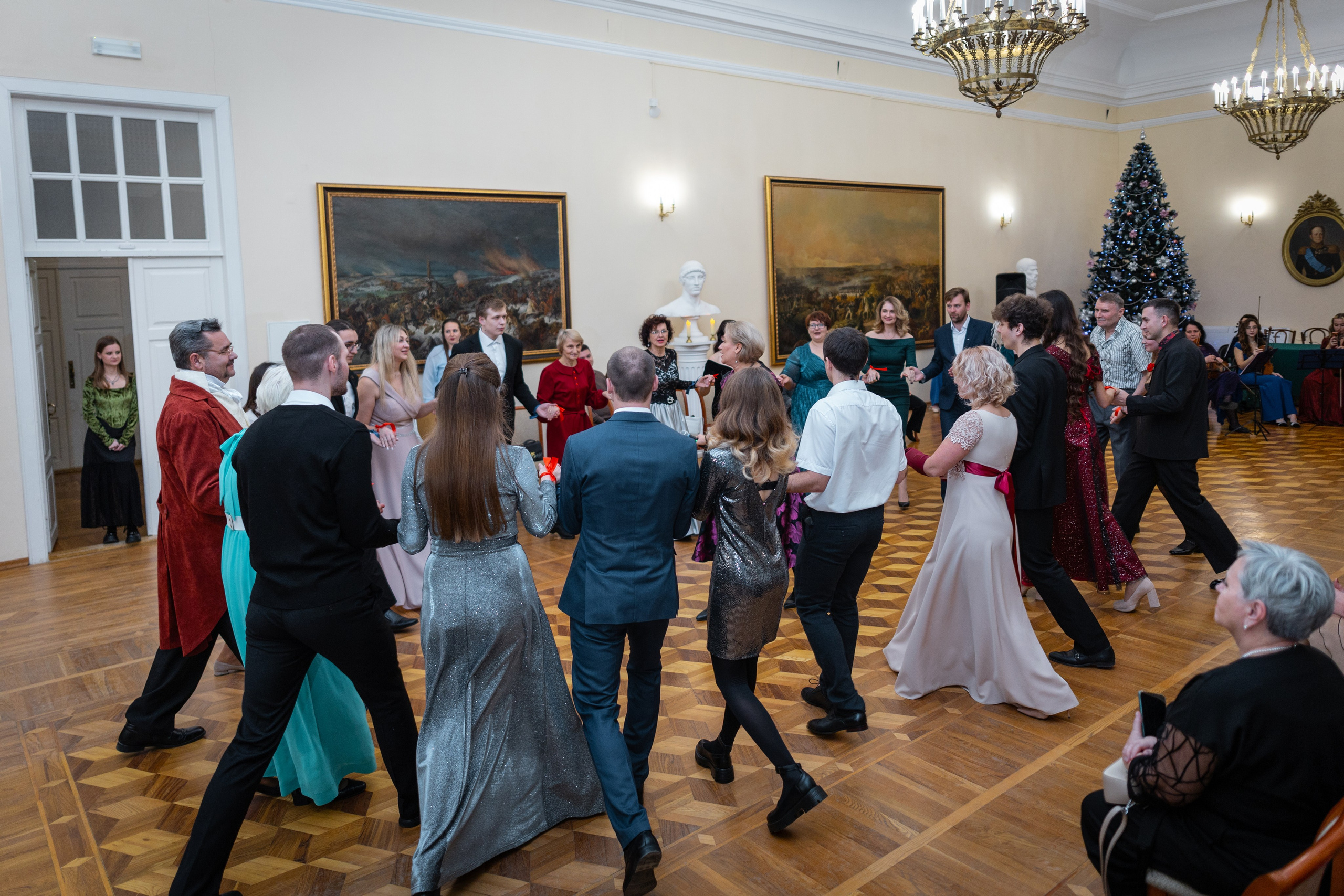 Новогодний бал в музее А. П. Чехова. Фотограф Наталья Матвеева