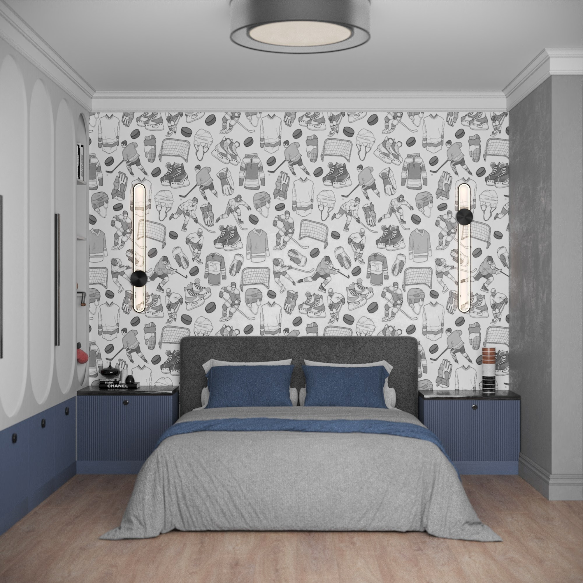 Пос. Вавиловец 170 м². БК студия дизайна интерьера