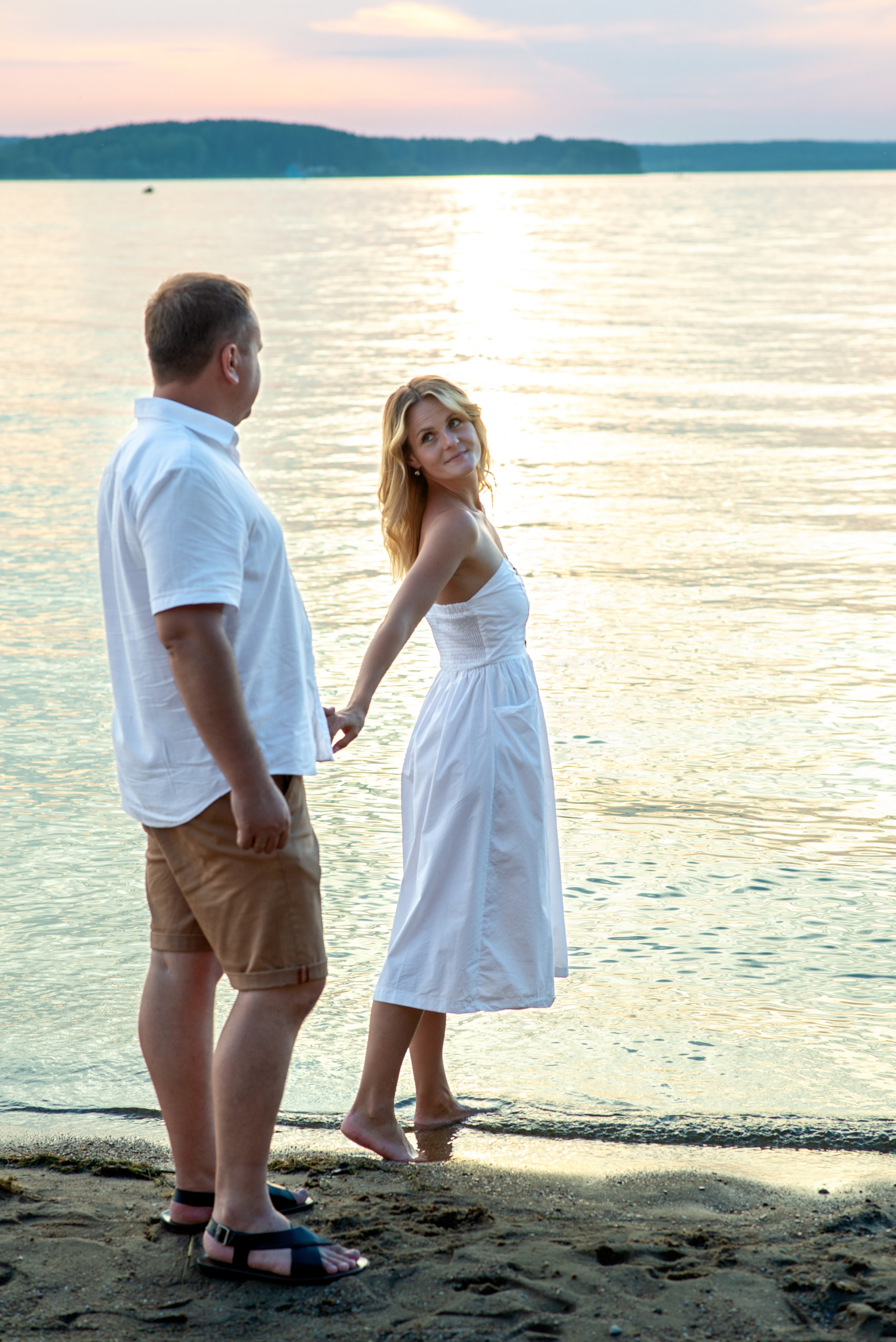 Татьяна на Минском море. Семейный фотограф на выписку из роддома и крещение Минск Настя Гришук