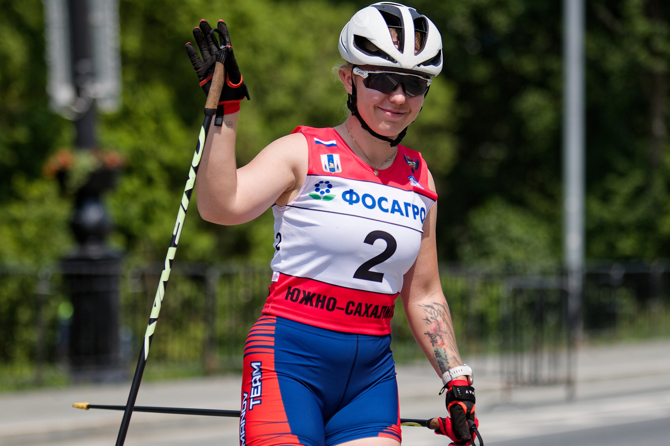 II этап Кубка России по лыжероллерам. Кутузов Евгений Фотограф в Южно-Сахалинске