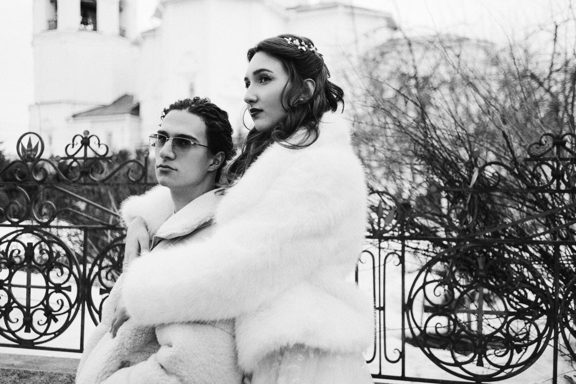 Свадебная фотосессия в Тюмени: ЗАГС, Мост Влюбленных и Монастырь | Фотограф Дарья Мустафина. Портретный фотограф Тюмень Дарья Мустафина