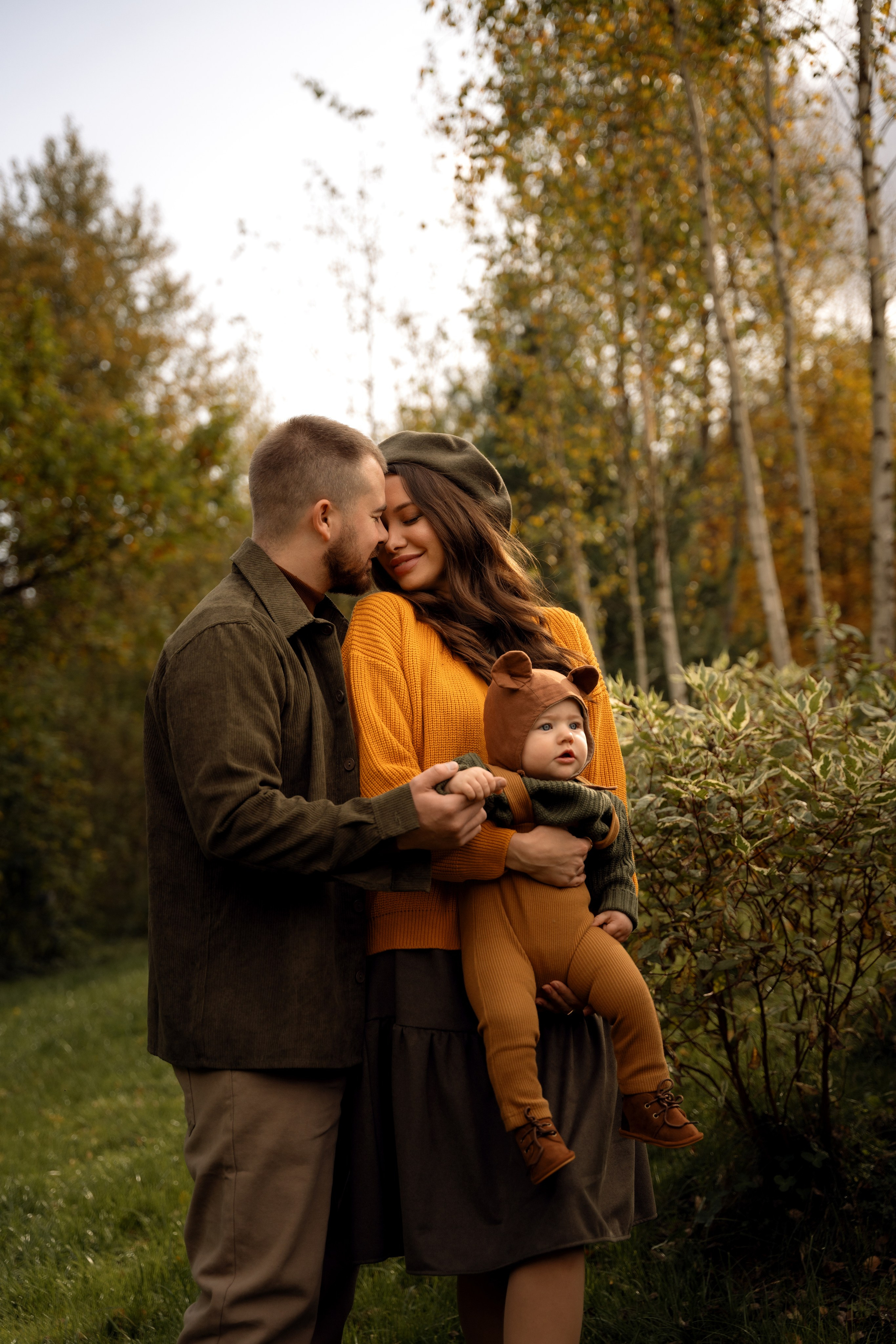 Осень в парке. Семейный фотограф Москва. Фотограф беременности и материнства Москва