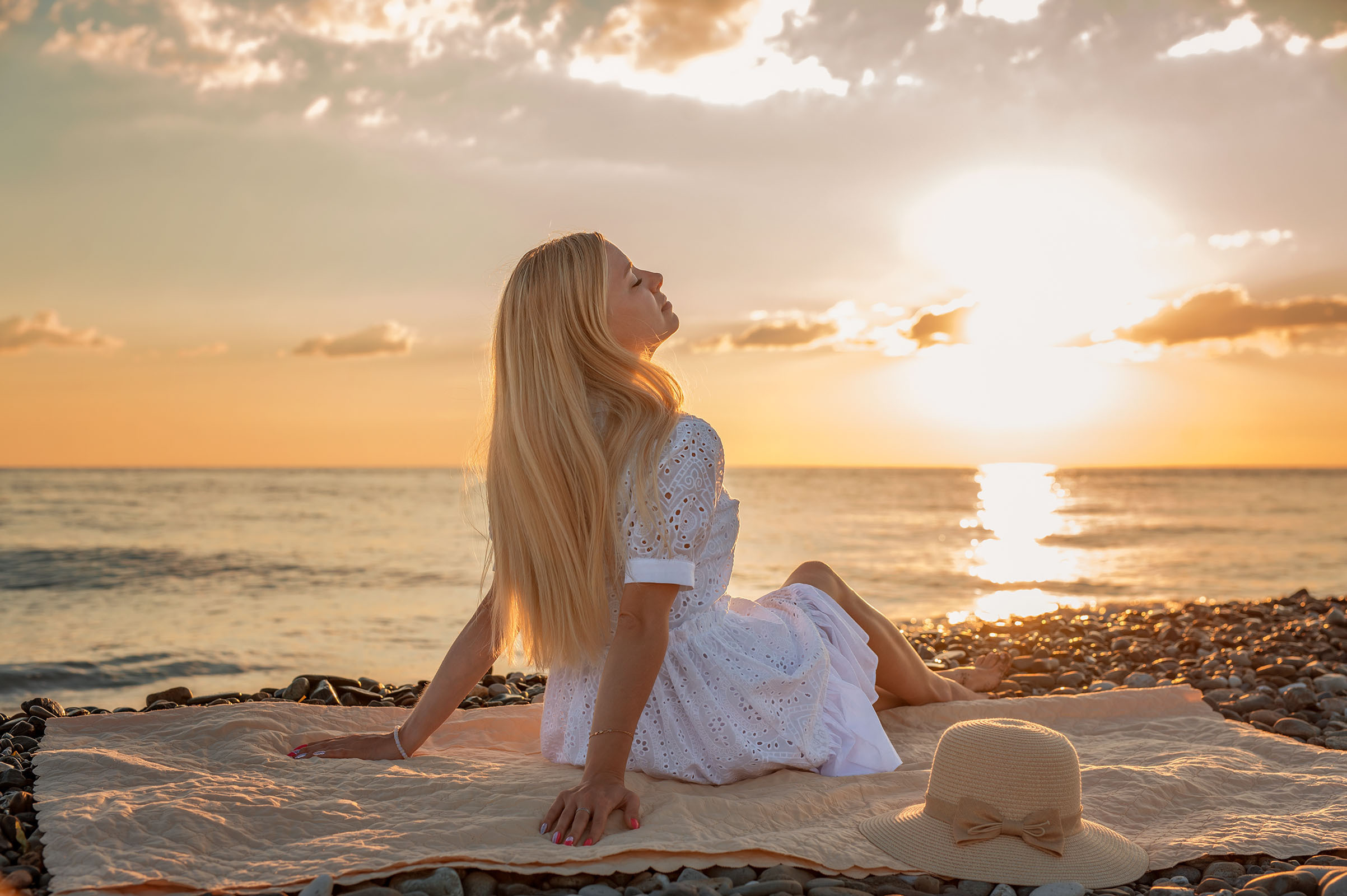 Закатная фотосессия в Адлере на море