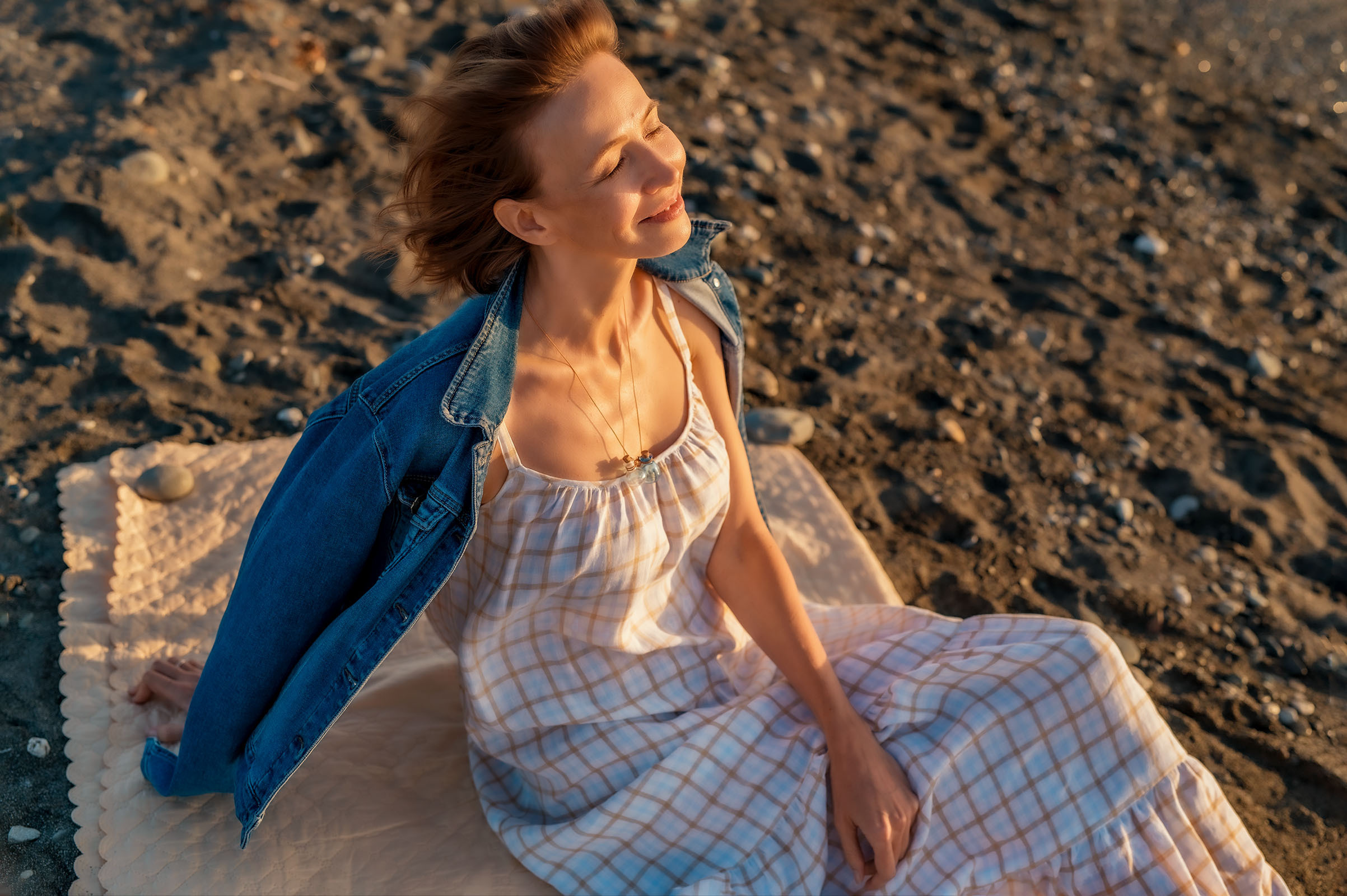 На берегу Чёрного моря