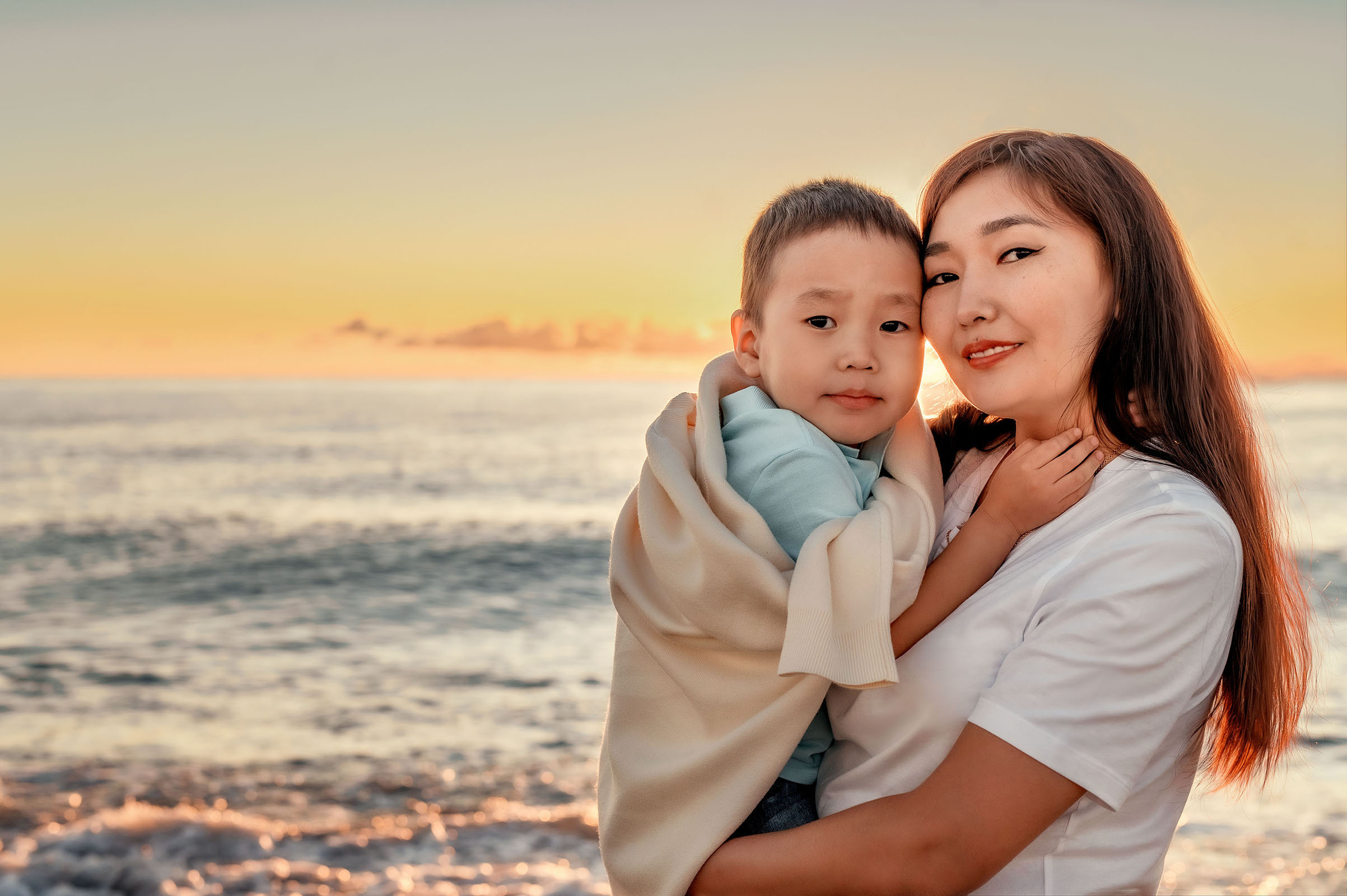 Семейная фотосессия в  Адлере на море.