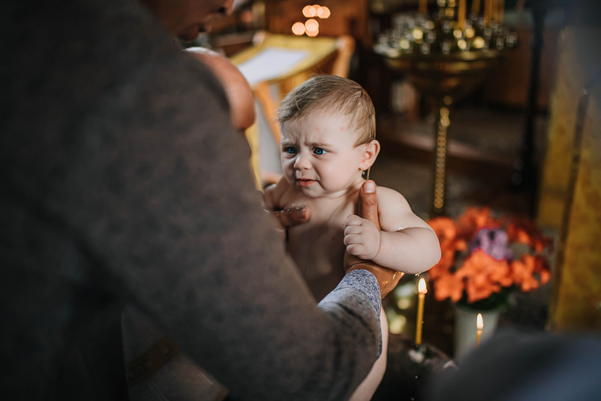 Крещение Мирославы. Фотограф Дарья Маташкова