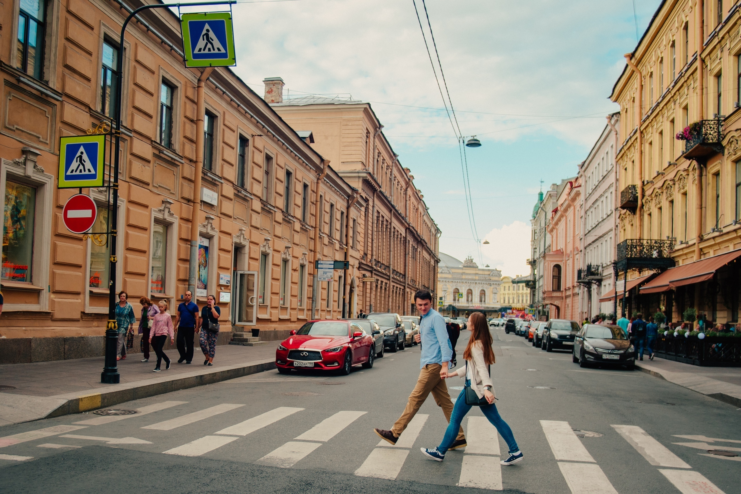 История любви  в городе. Фотограф в Санкт-Петербурге Юлия Стехова