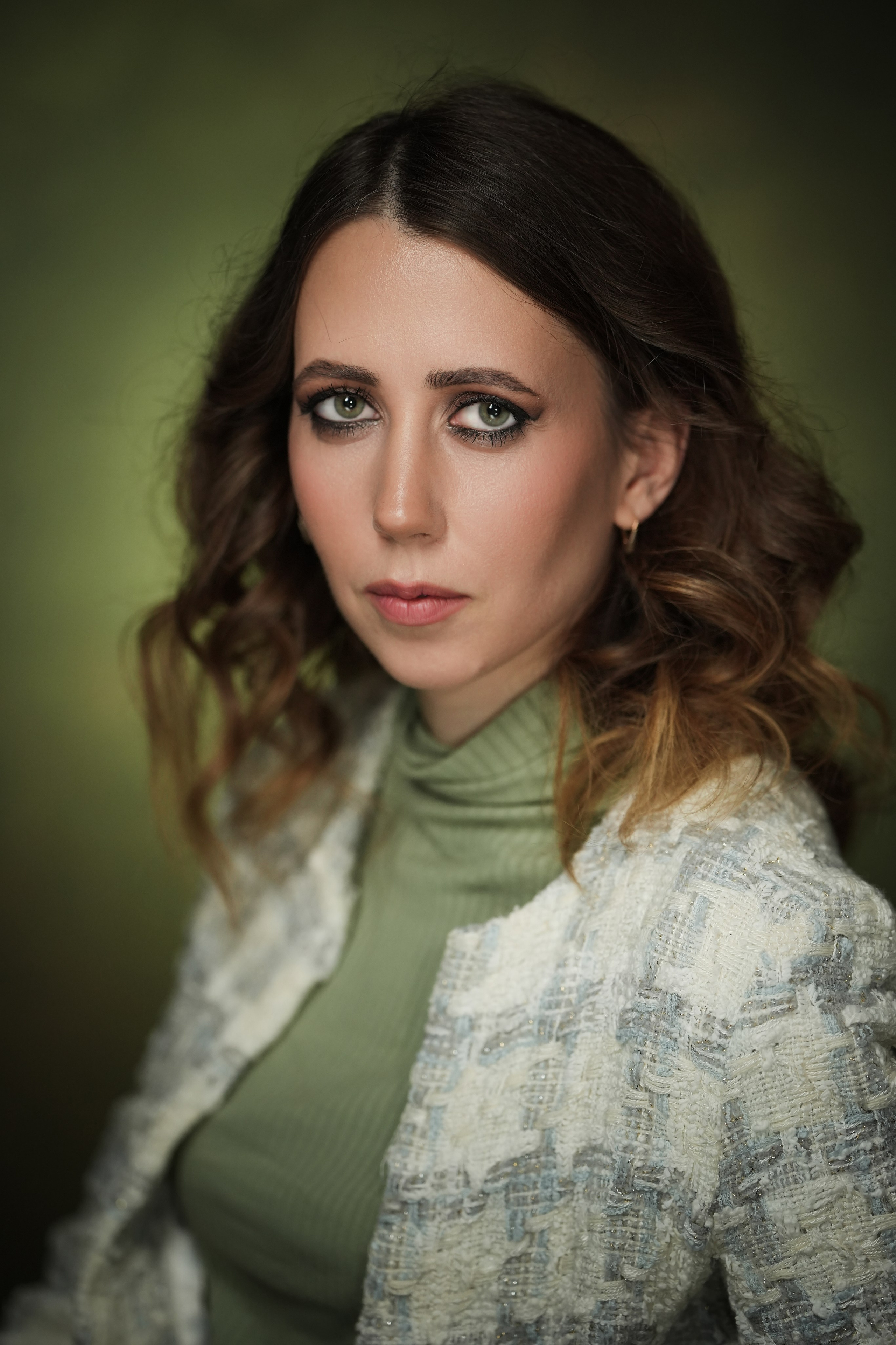 Студийная фотосессия Марии. Портретная съемка в Москве, студийный фотограф Игорь Фомин