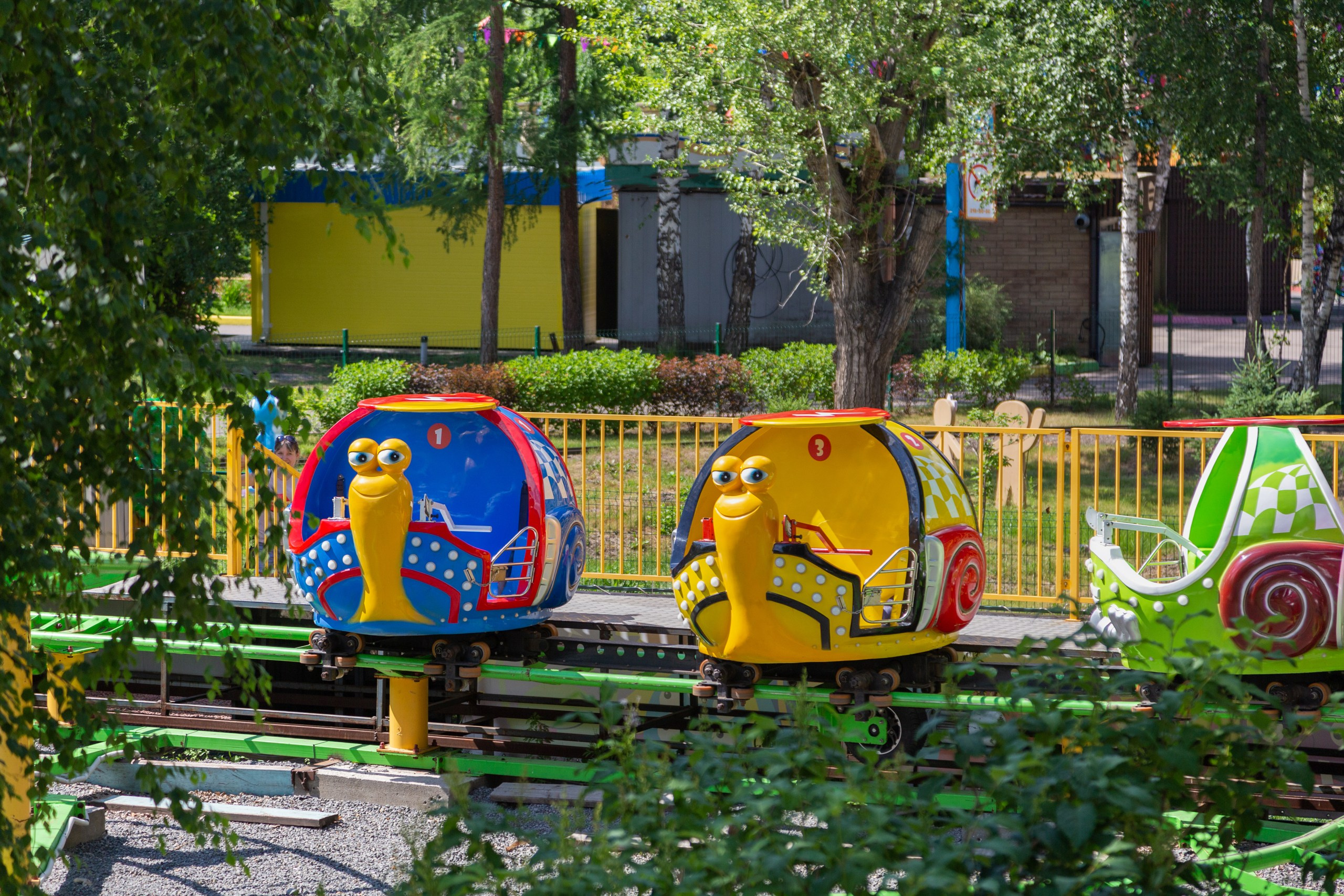 Парк Троя, г. Красноярск, аттракционы. Интерьерный фотограф и ретушер в Красноярске Денис Антропов