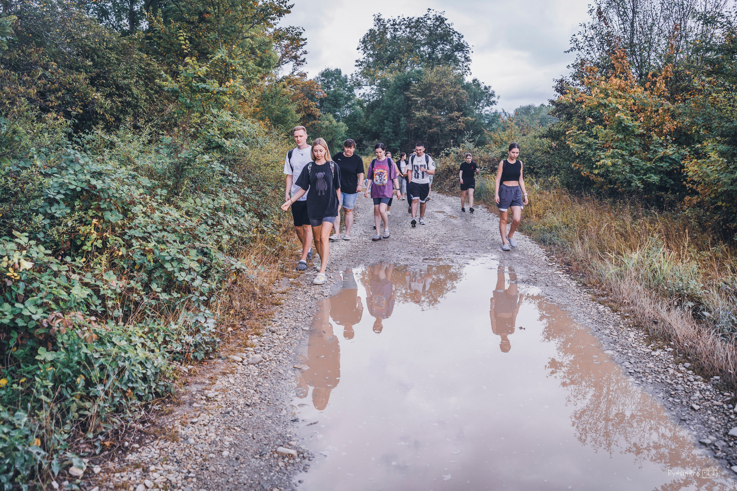 Поход на водопады Куаго с командой Мадьяр 23.07.24. Репортажный фотограф в Краснодаре Рындин Дмитрий