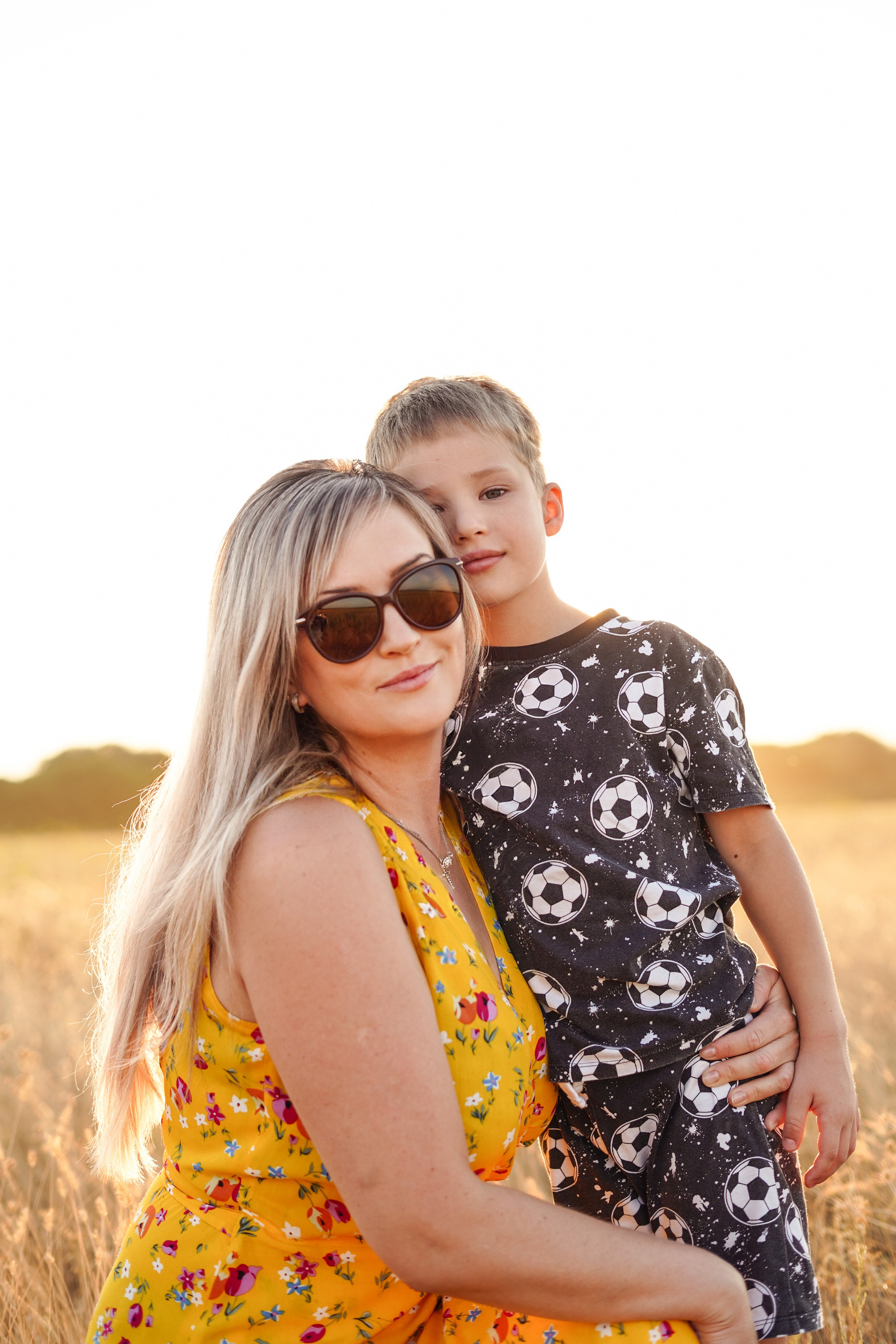 Семейная фотосессия в поле. Фотограф Москва, визуальный менеджер Дарья Шевченко