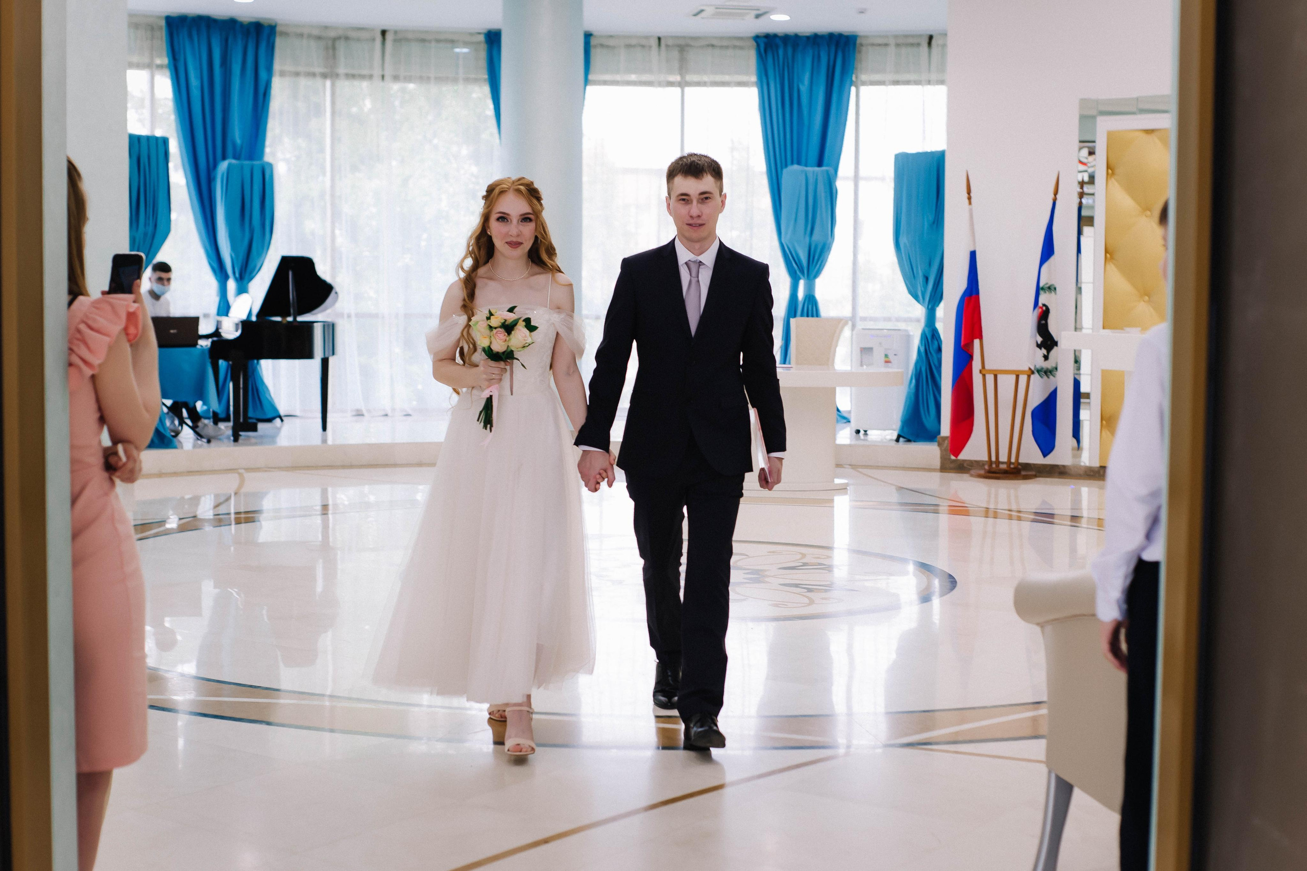 Загс+Прогулка. Фотограф в Иркутске