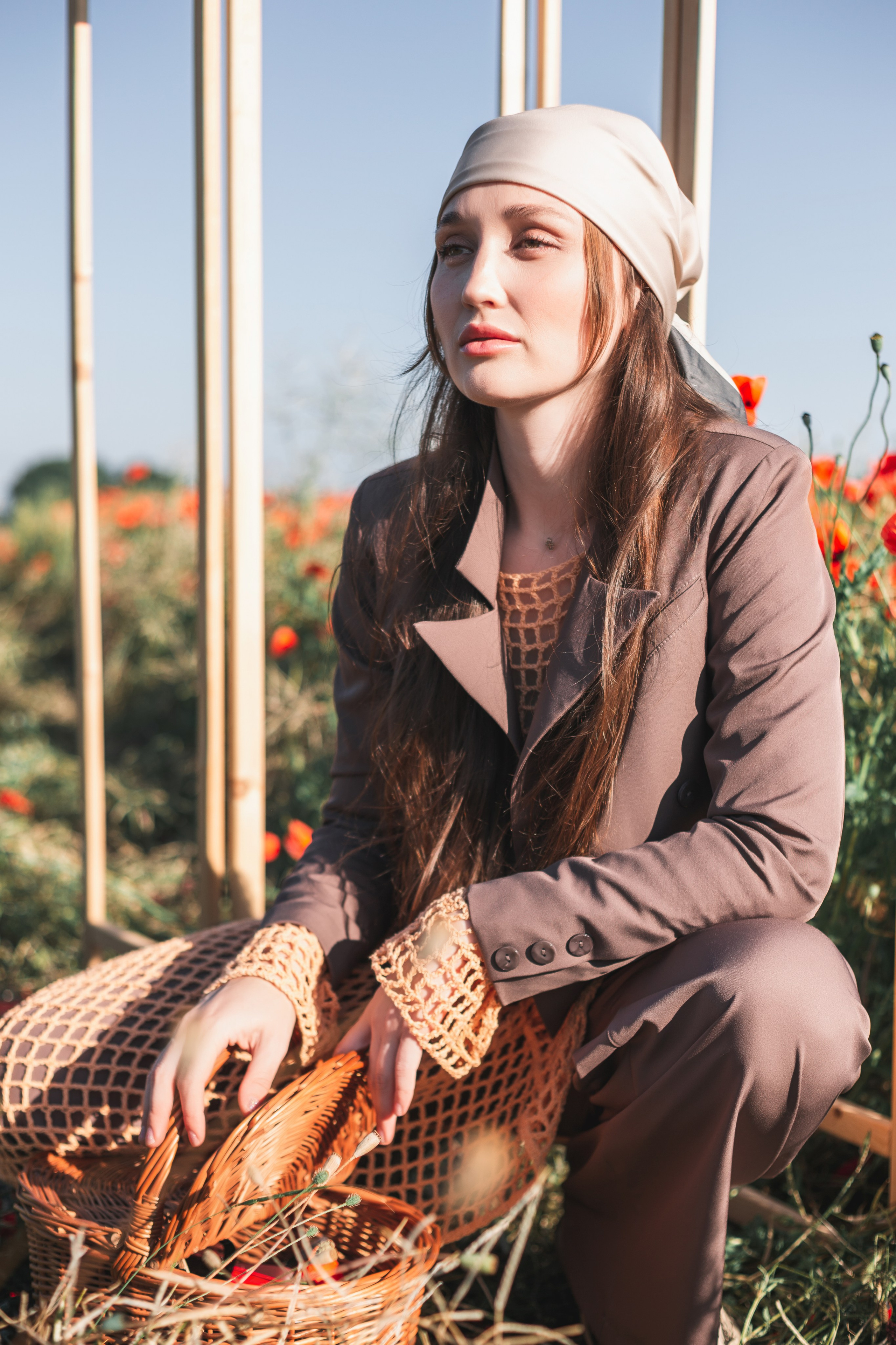 Фотосессия в маковом поле Анапа. Фотограф в Анапе Олег Зекерьяев