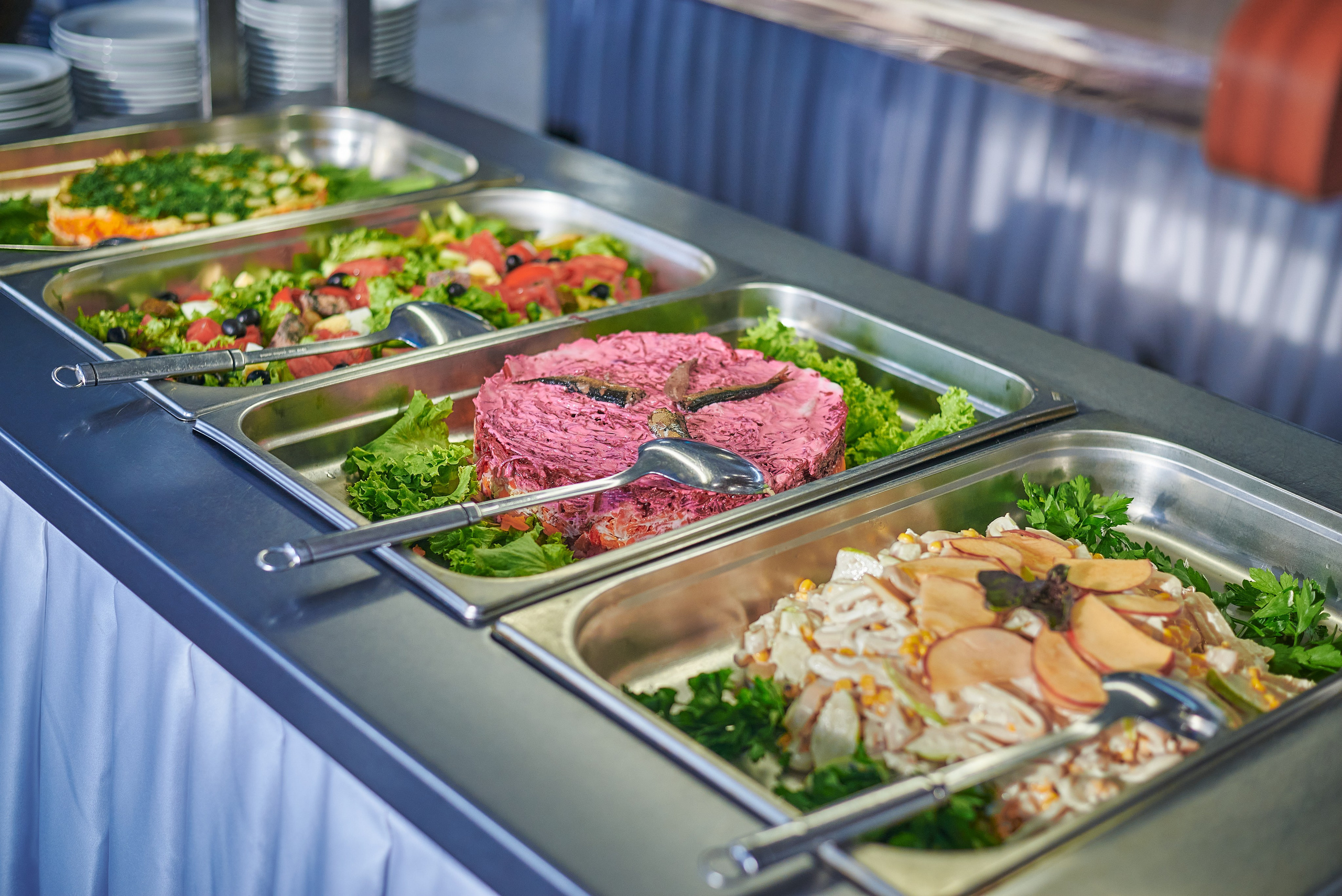 Санаторий. Столовая. Константин Кордонский | Интерьерный и food-фотограф в Кисловодске и КМВ