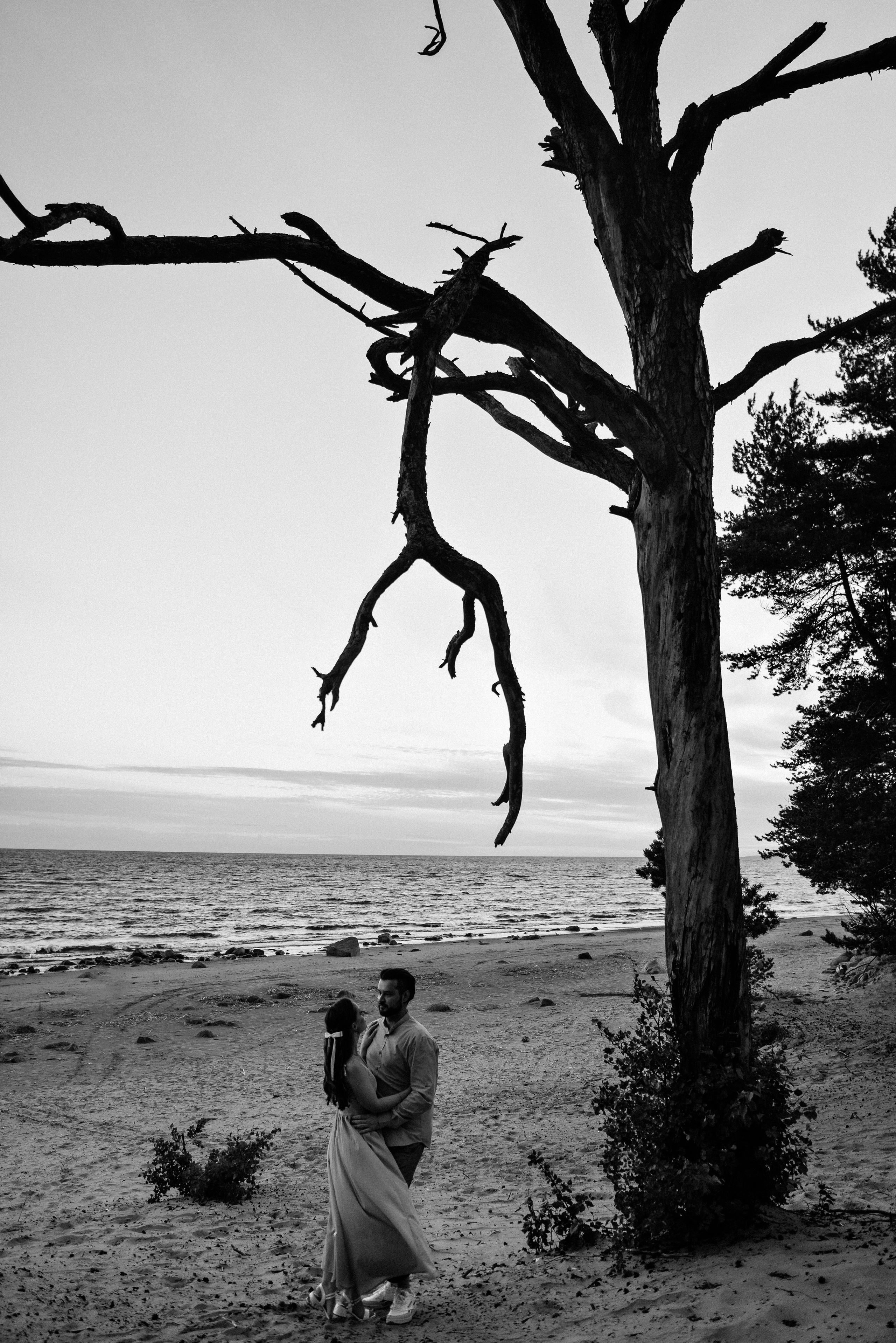 Настя и Вова Финский залив. Свадебный фотограф в Санкт-Петербурге София Шубик