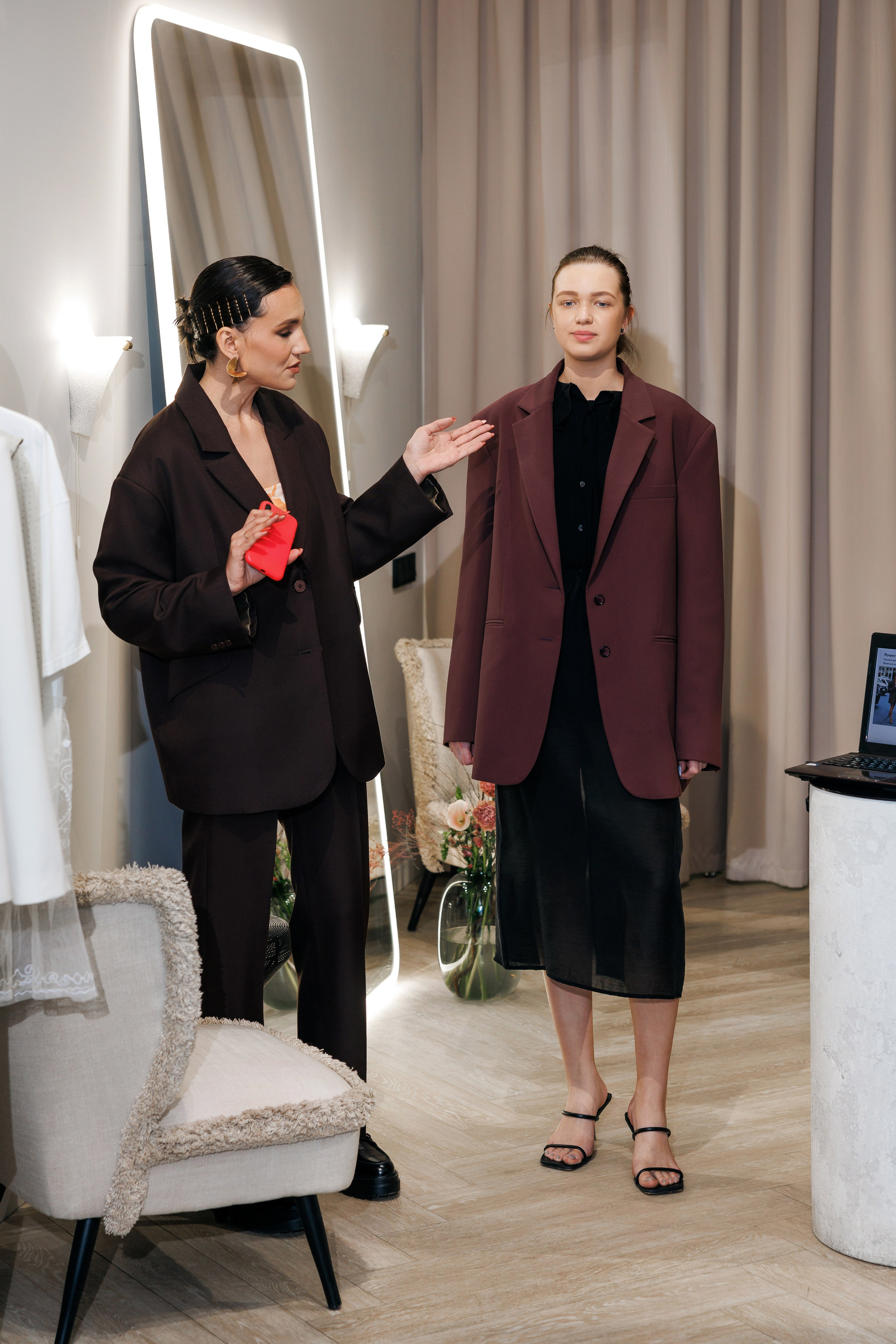 Drugaya store. Мастер-класс от стилиста. Фотограф Виталий Хайлов, Екатеринбург