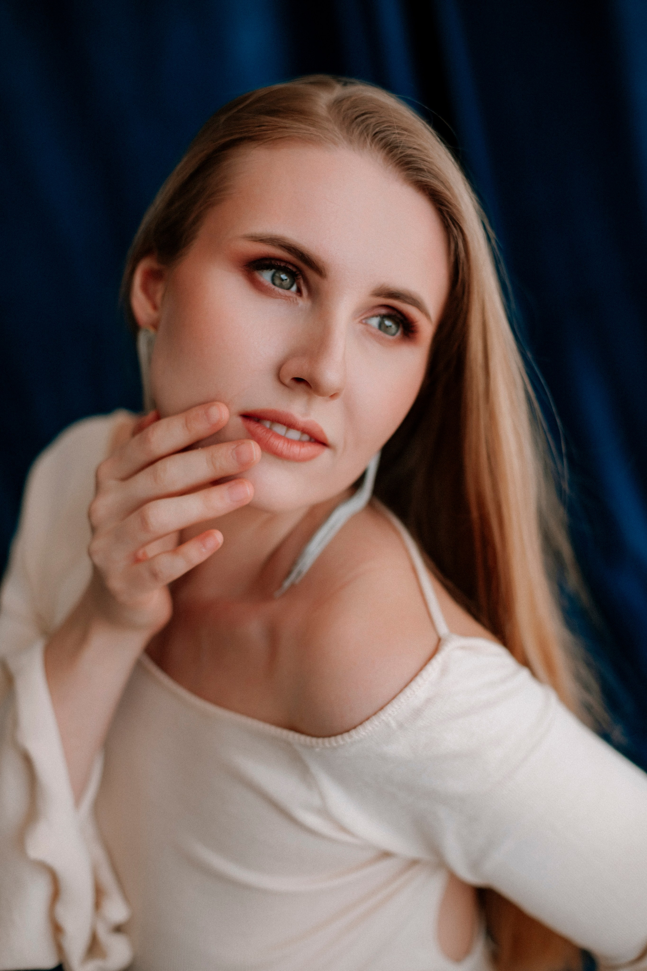 Съемка в тканях, Анастасия. Фотограф Калуга