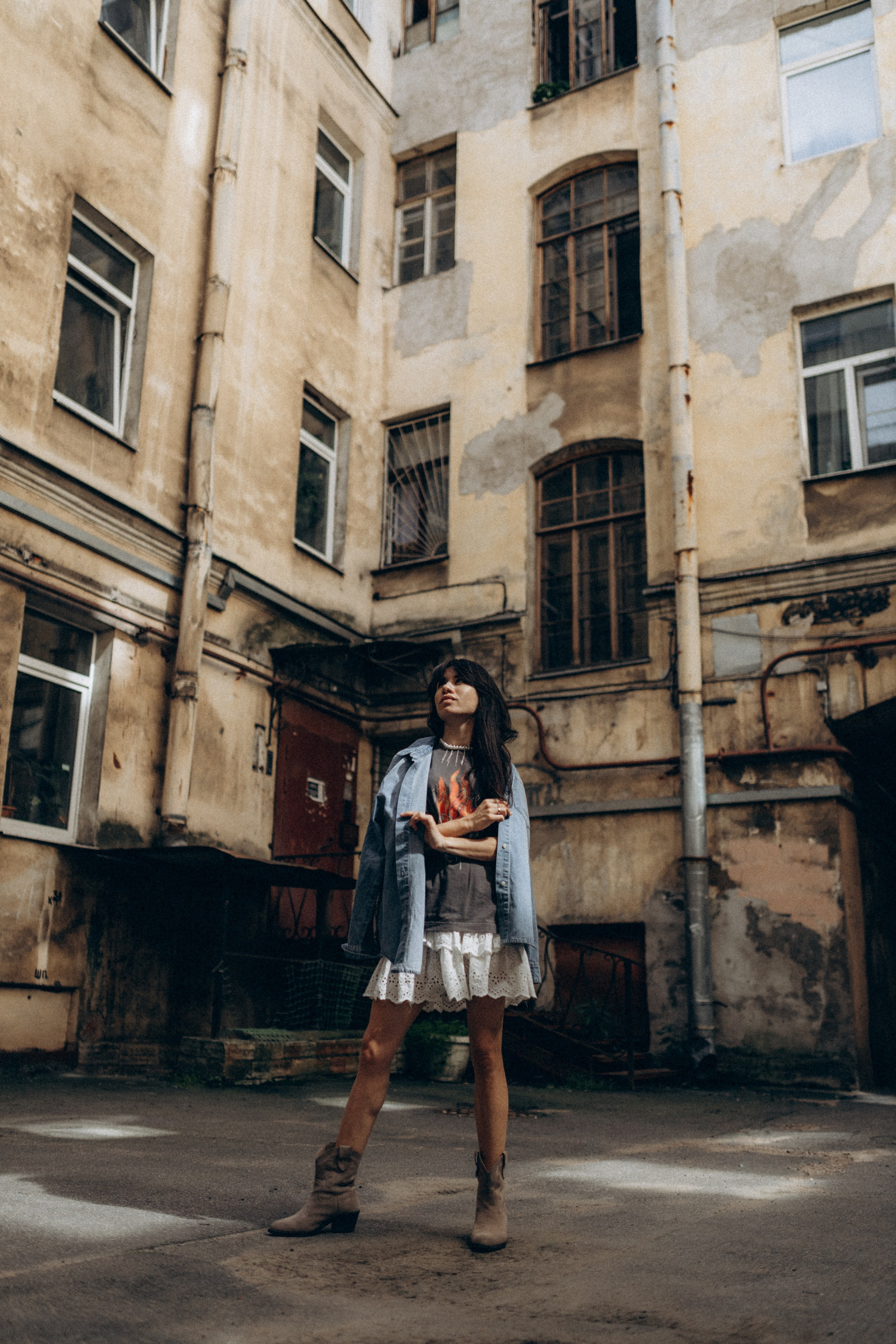 Алёна. Питерские дворики. Фотограф НОГИНСК, Москва, Анастасия Белая