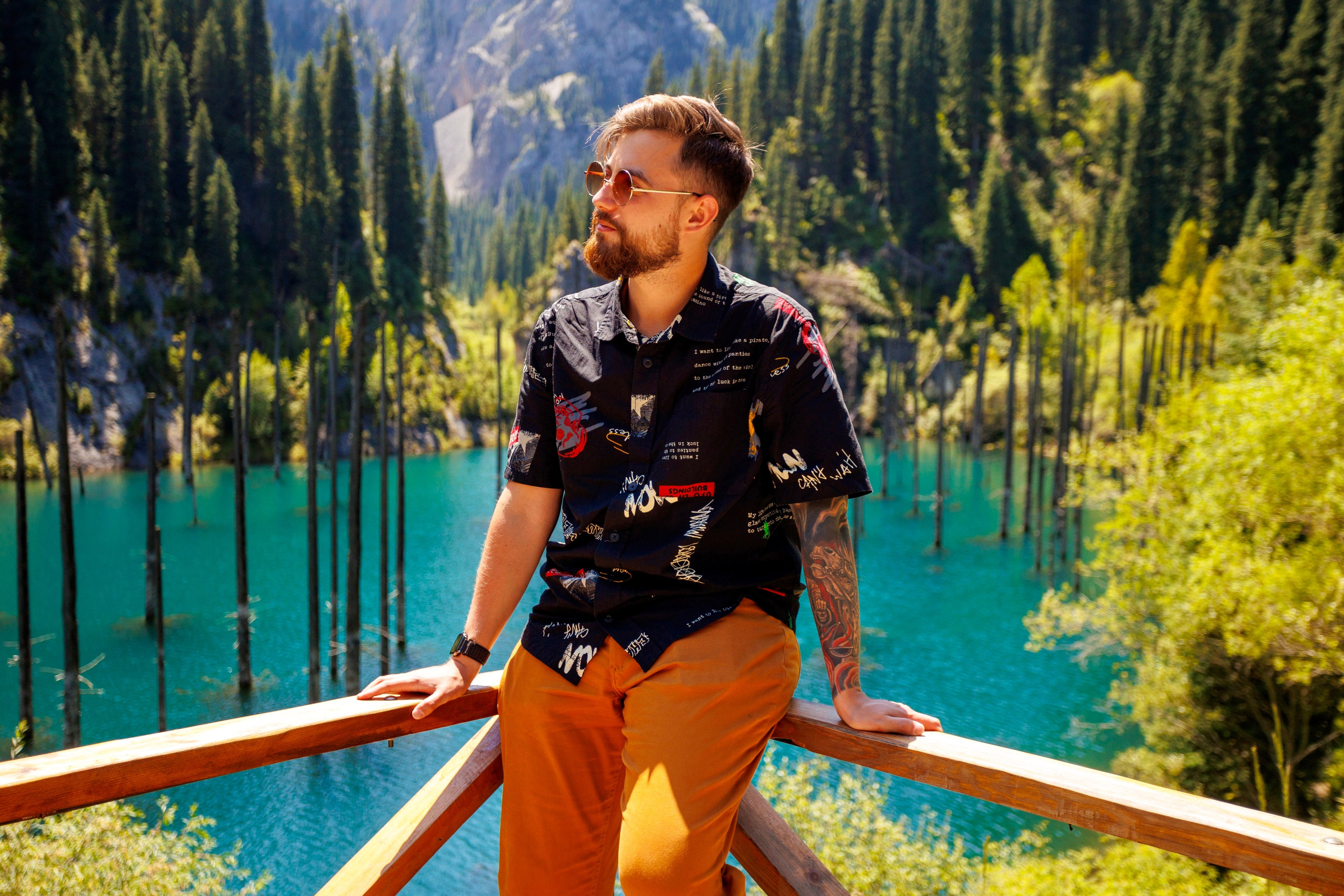 Чарынский и Чёрный каньоны, озера Кольсай и Кайинды. Экскурсии и туры по Алматы