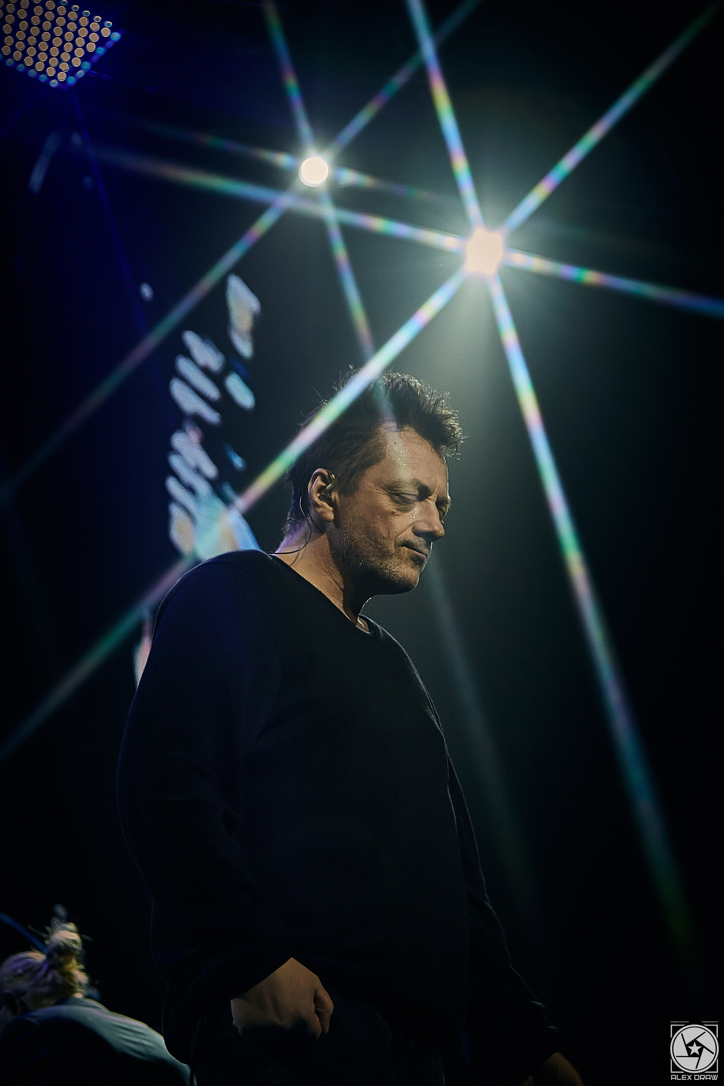 Глеб Самойлов Агата Кристи 35 лет! 06.12.2023 Гранд Холл Сибирь. Фотограф Москва Concerts photo / Fashion photо