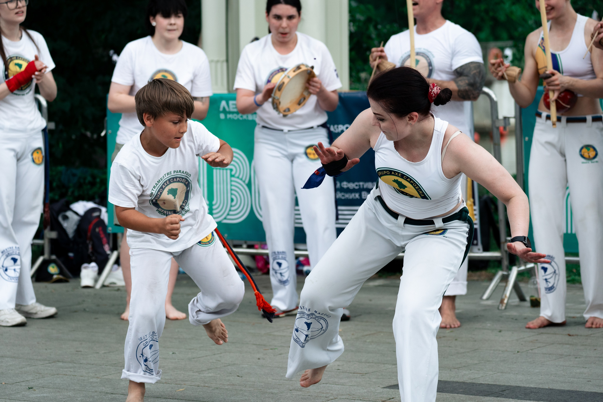 Открытый класс AXE Capoeira на фестивале неолимписких видов спорта на ВДНХ 2025 г:. Фотограф в Москве Ткаченко Владимир