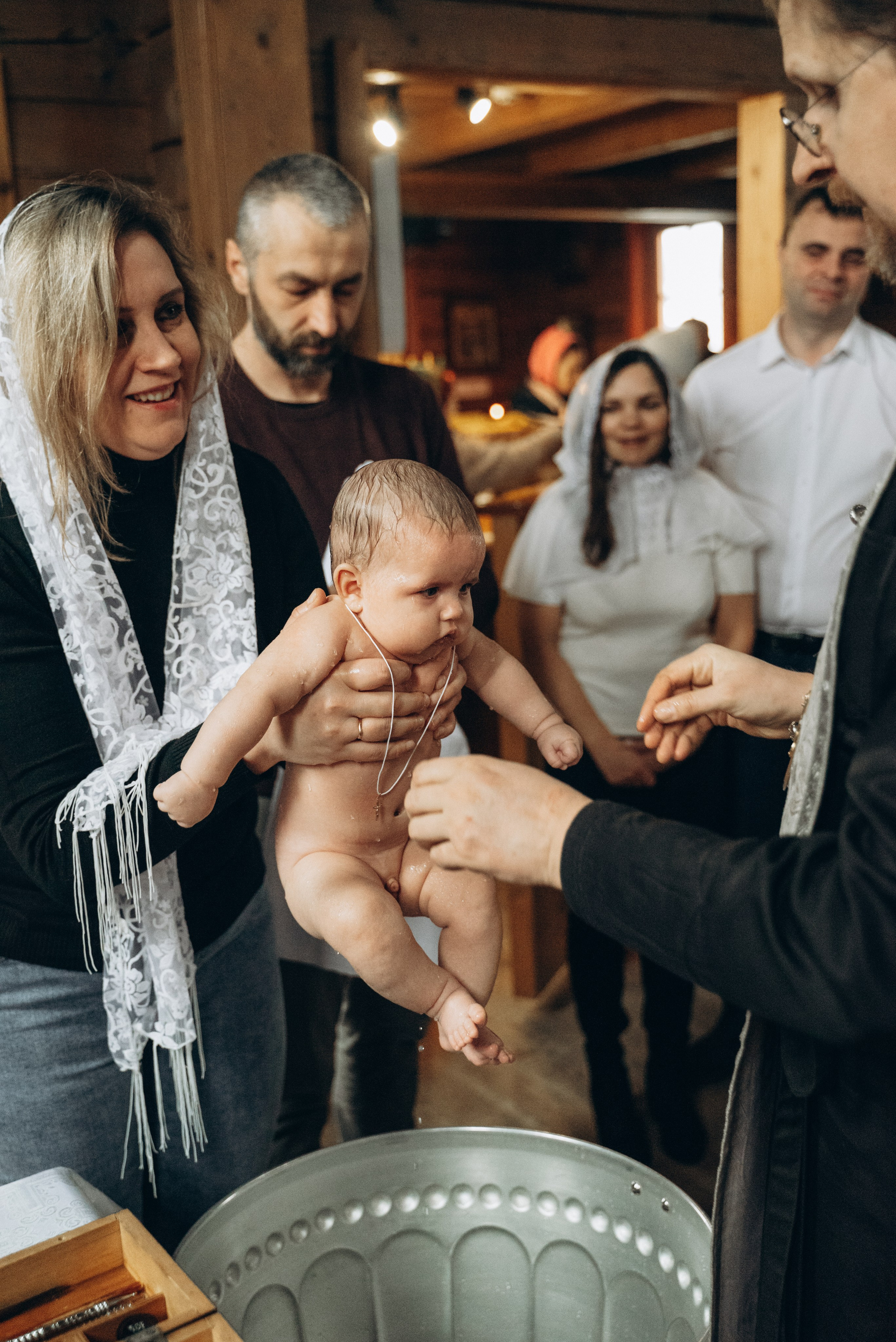 Крещение Назара. Семейный фотограф в Минске Дарья Дреко