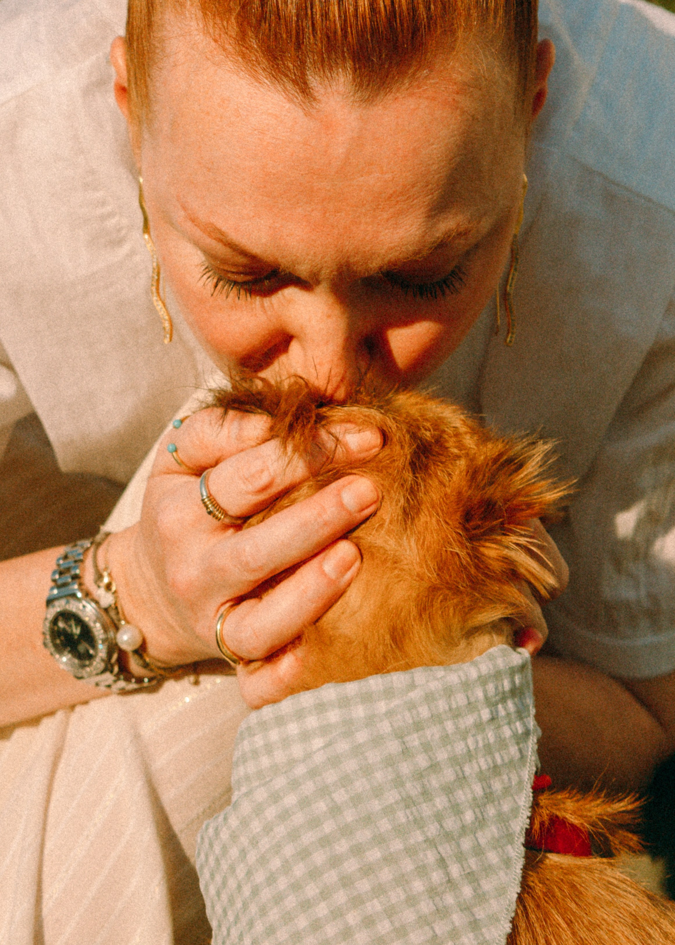 Лена и Альфи. Фотограф-анималист Ксения Воробьева, Москва