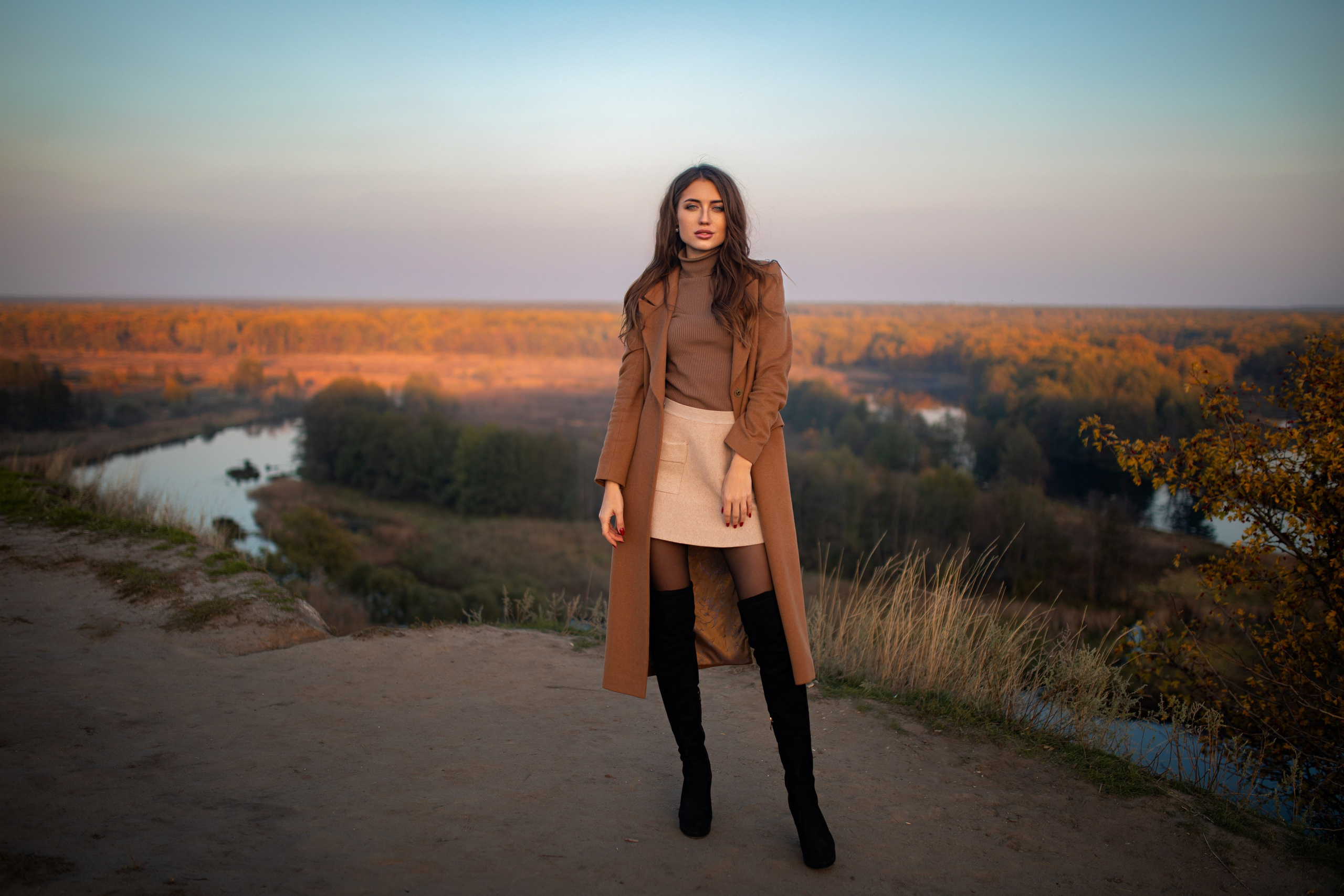 Осенняя съемка с Анастасией на природе в формате для «себя»