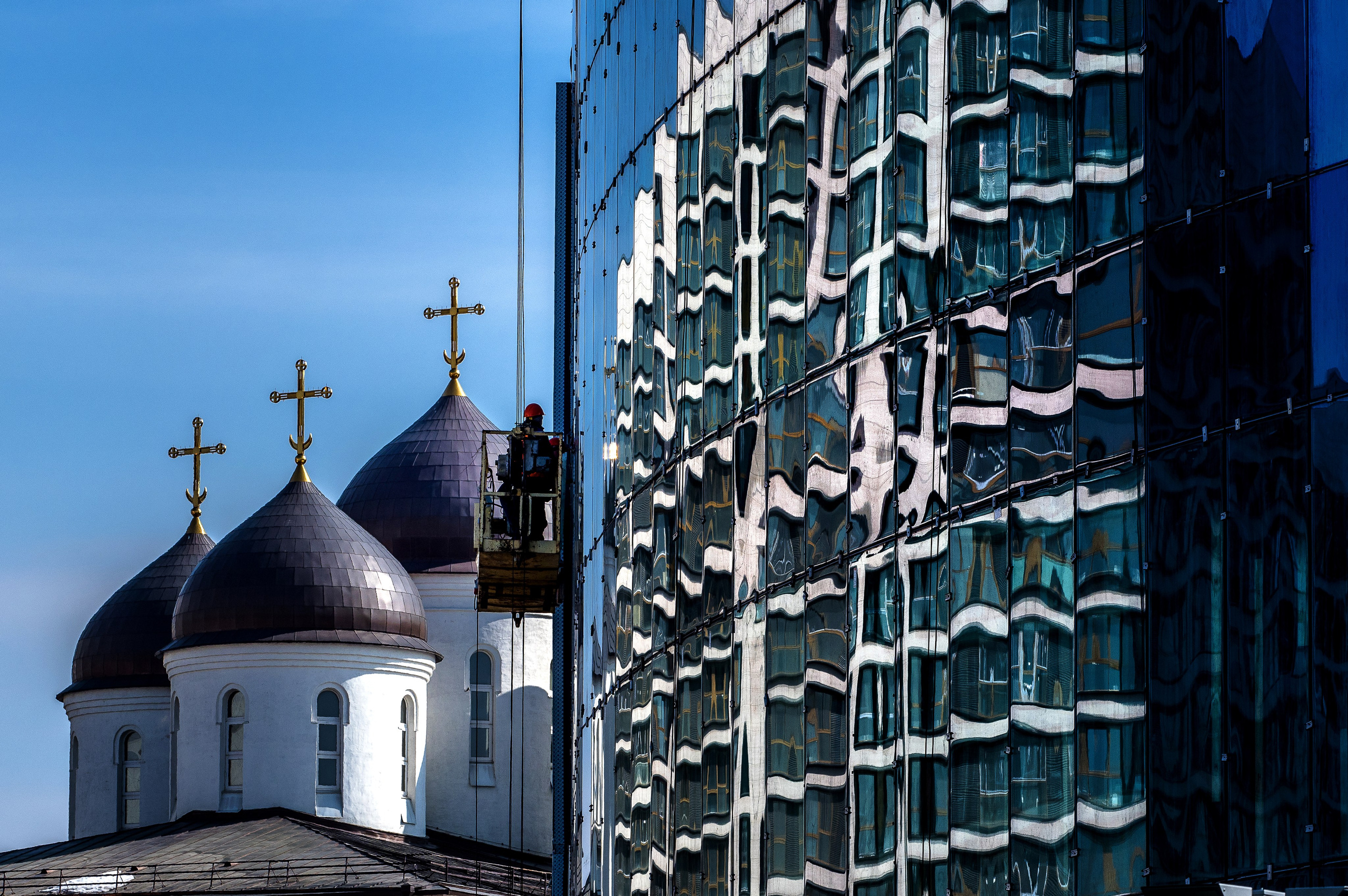 Фотосъемка Остекления здания. Съемка в студии под ваш запрос, студийные съемки, фотографии архитектурных объектов — Александр Евстигнеев — фотограф Москва