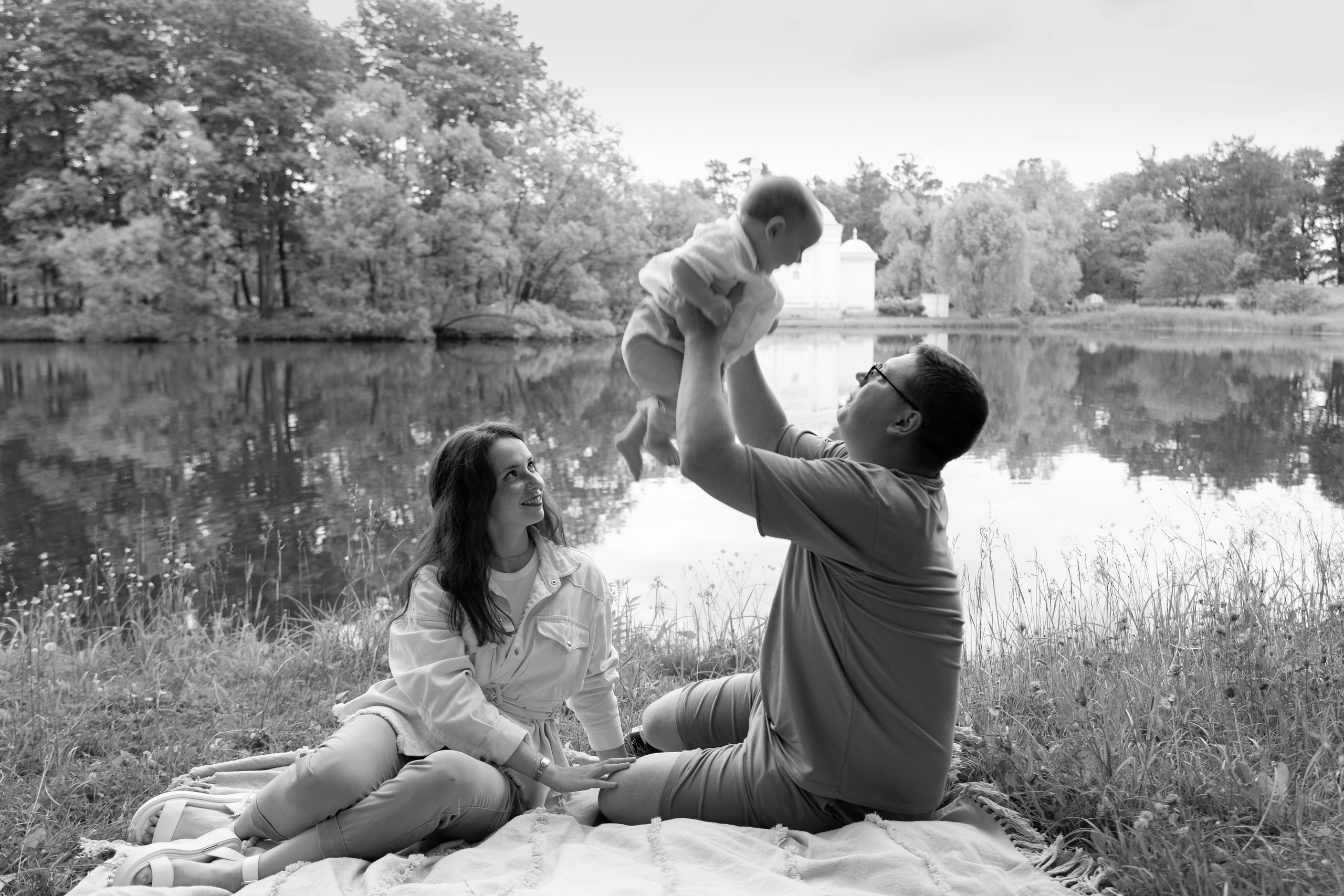 Семейная фотопрогулка в Пушкине. Семейный и свадебный фотограф в Санкт-Петербурге Татьяна Швыкова