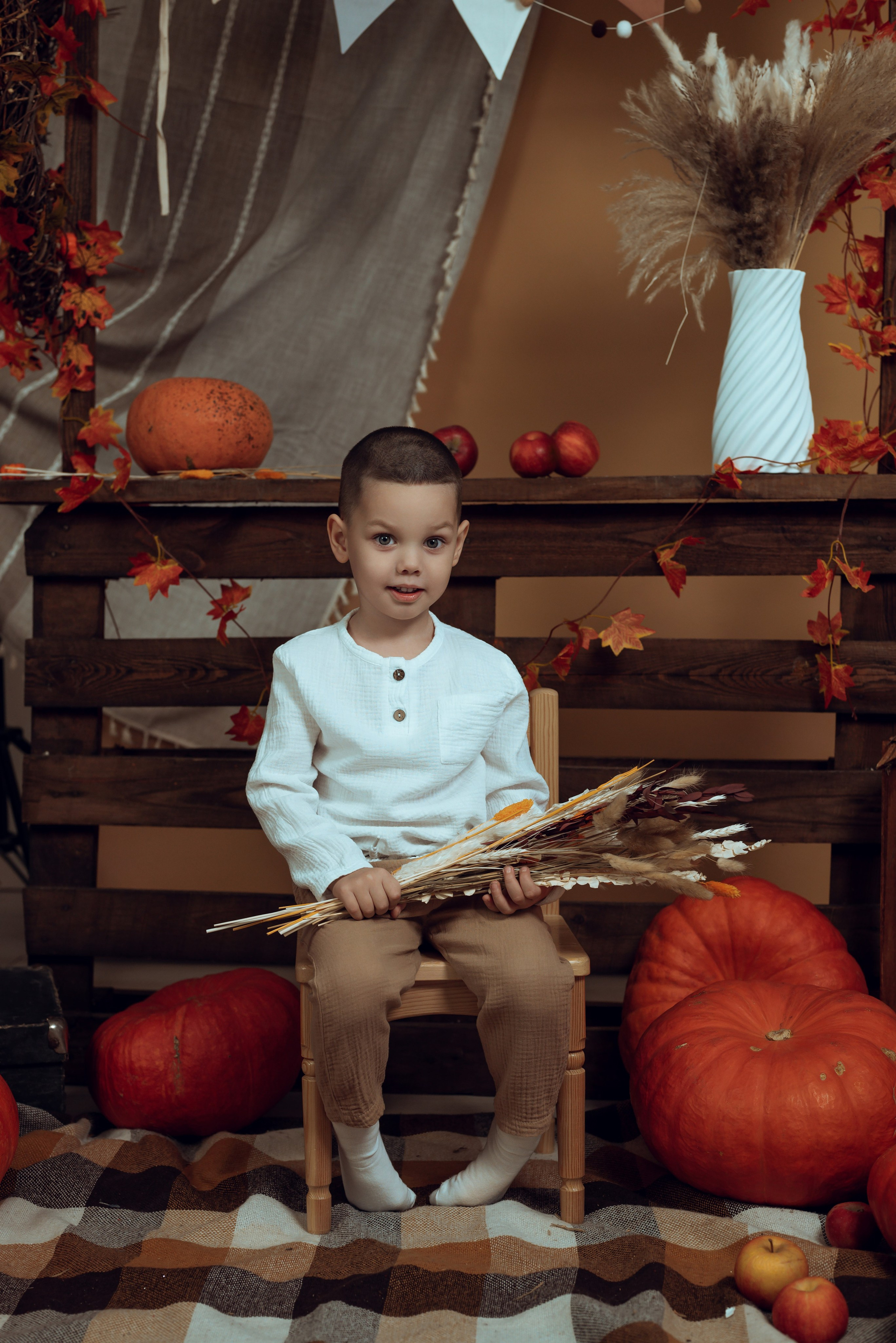 Фотопроект детский осенний. Фотограф в городе Салават