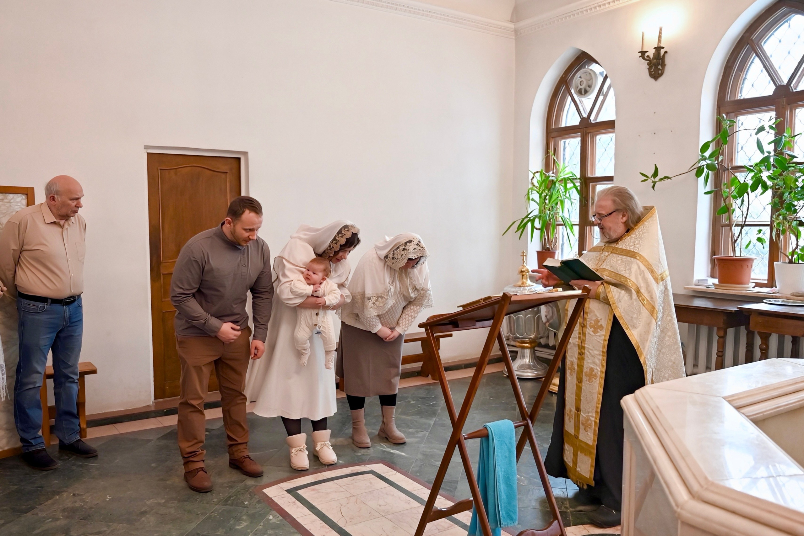 Крещение в Царицыно. Семейный и детский фотограф Москва
