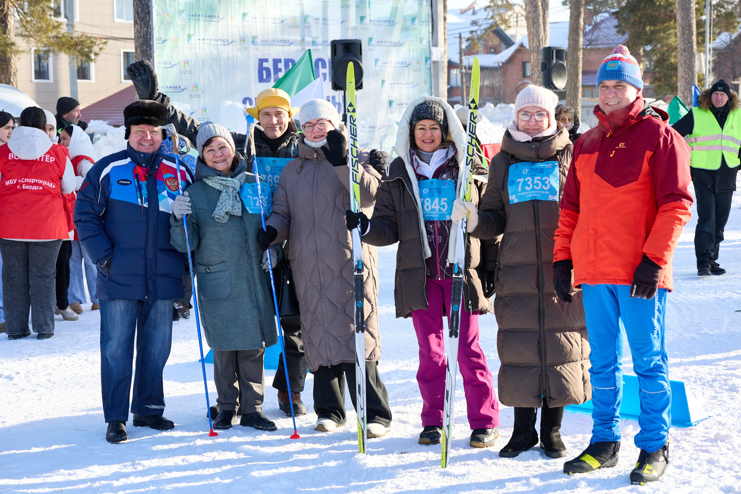 «Лыжня России — 2026» г. Бердск. Фотограф в Новосибирске Алена Скокова