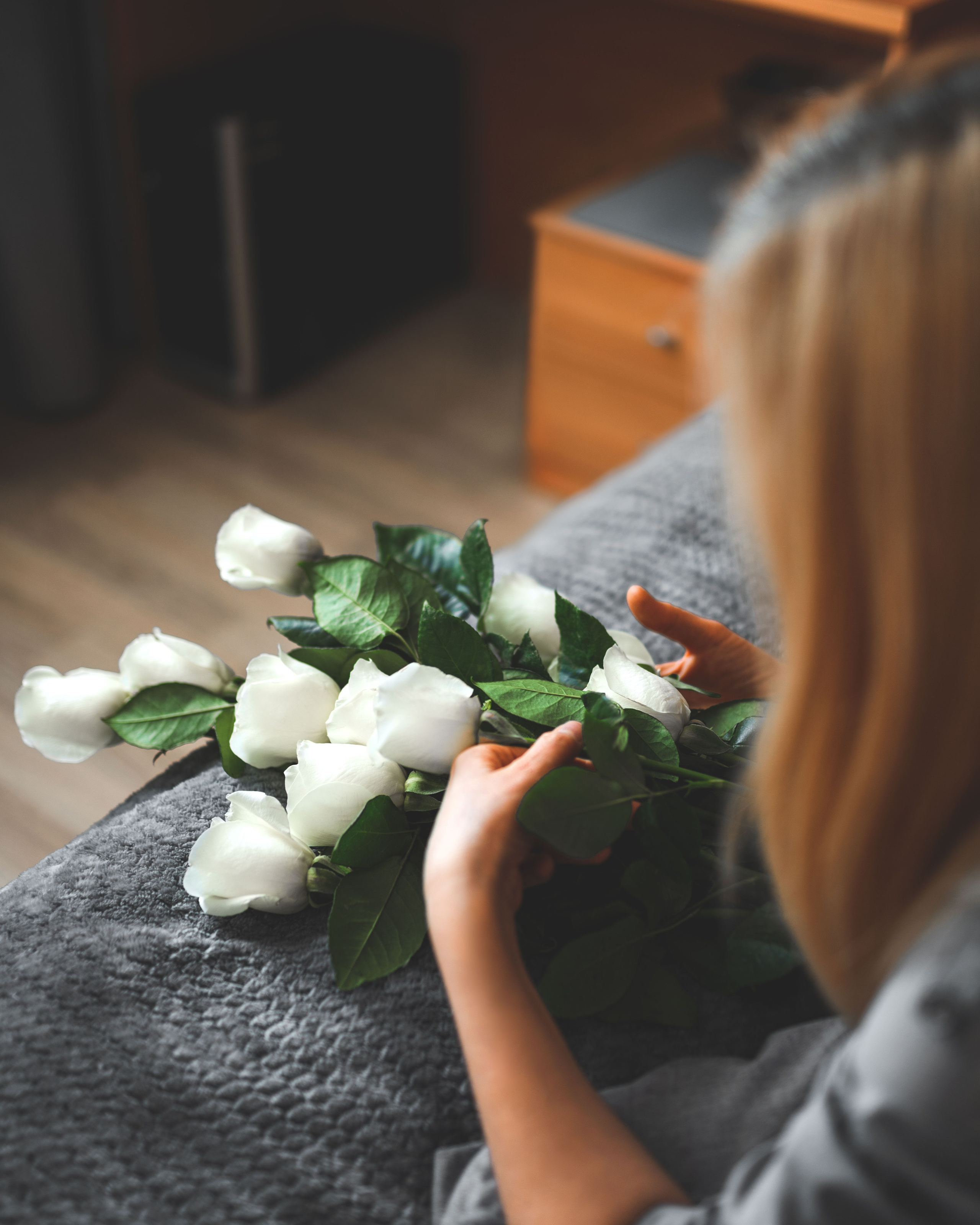 Белые розы. Фотограф г. Хабаровск