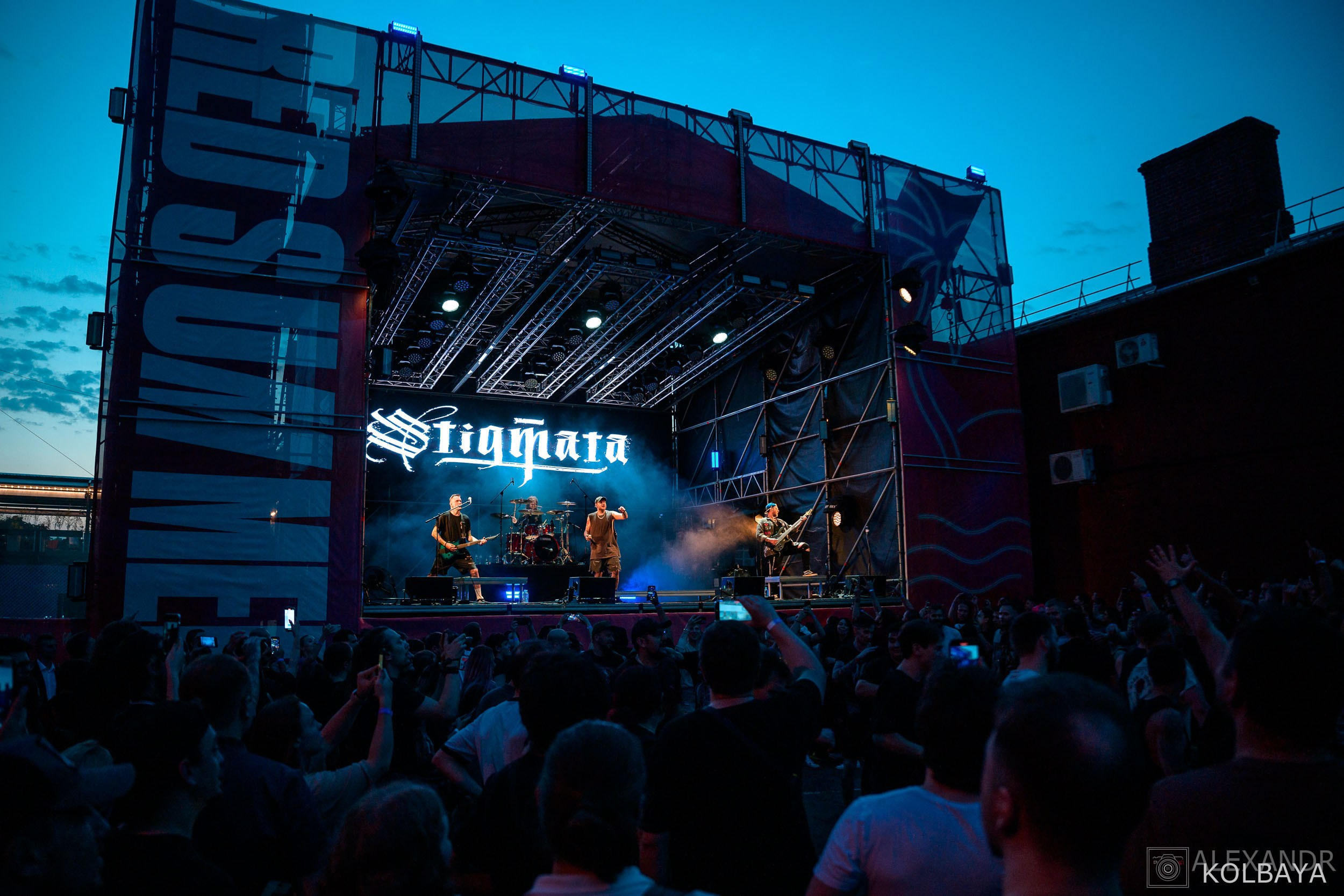 Концерт Stigmata на Red Summer (09.07.2025). Концертный и театральный репортажный фотограф в Москве Александр Колбая