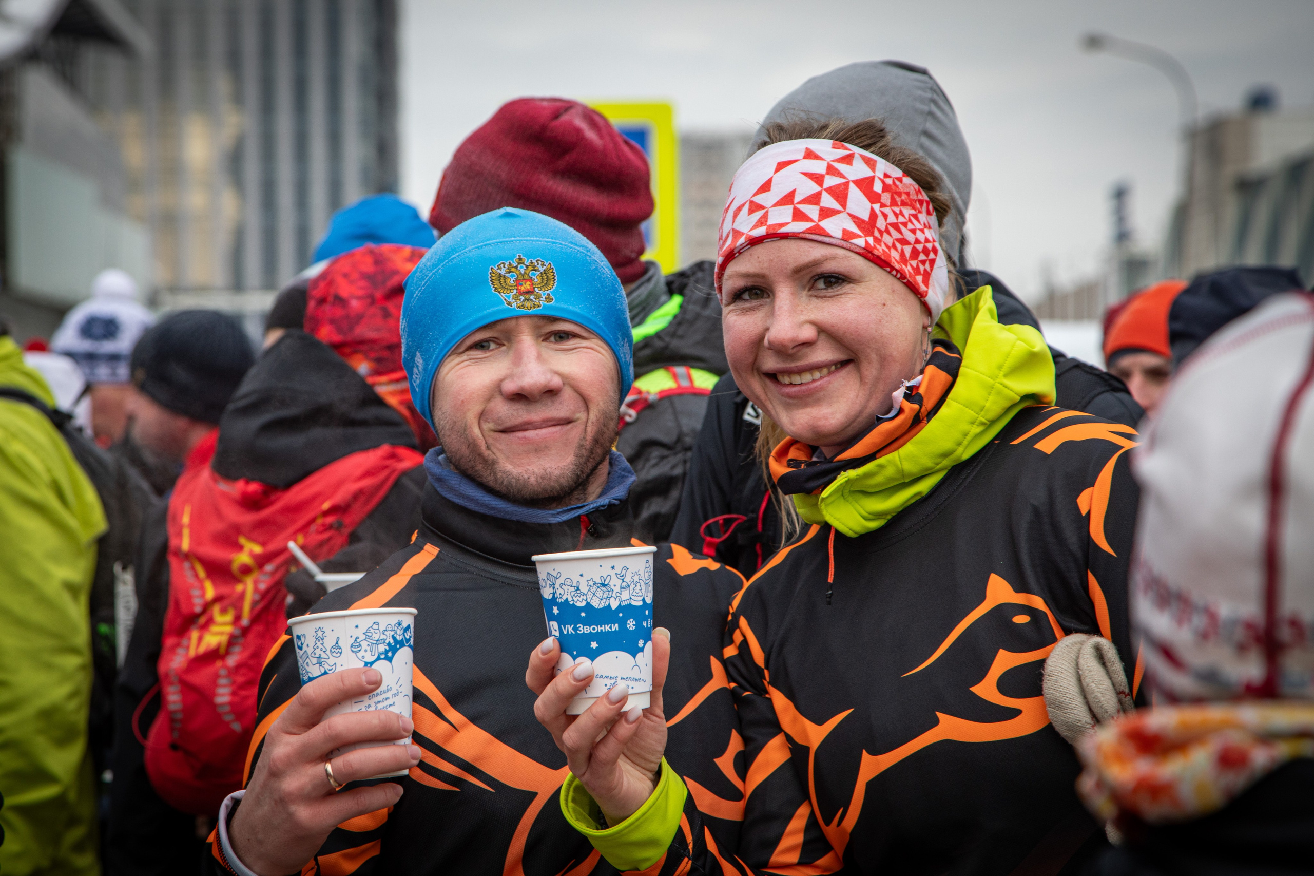 Марафон у дома, 10 этап, SEVERЯNE, 11 февраля 2024 г. Фотограф Сергей Ловкий