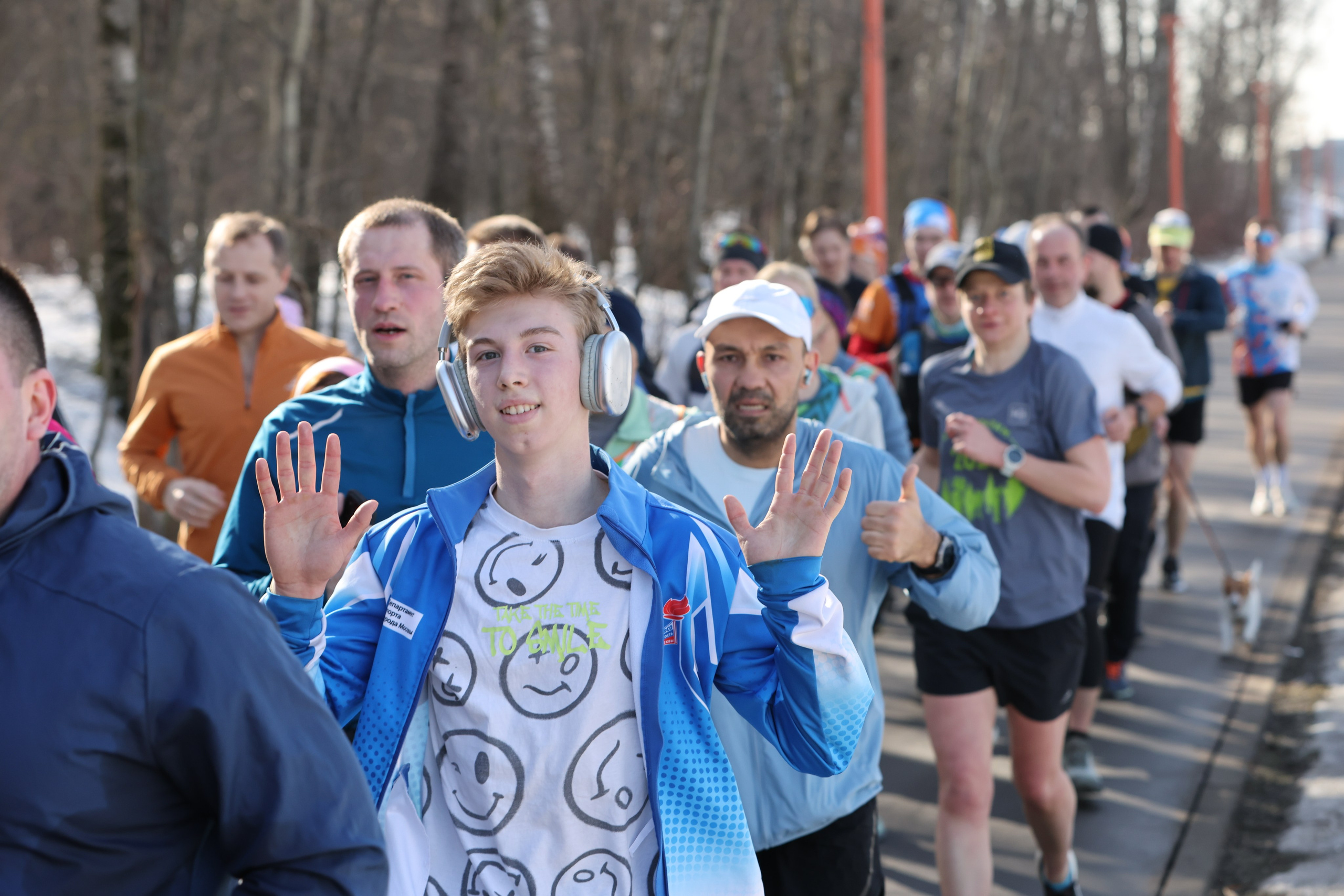 Марафон у дома, Долгопрудный, 15.03.26. Фотограф Сергей Ловкий