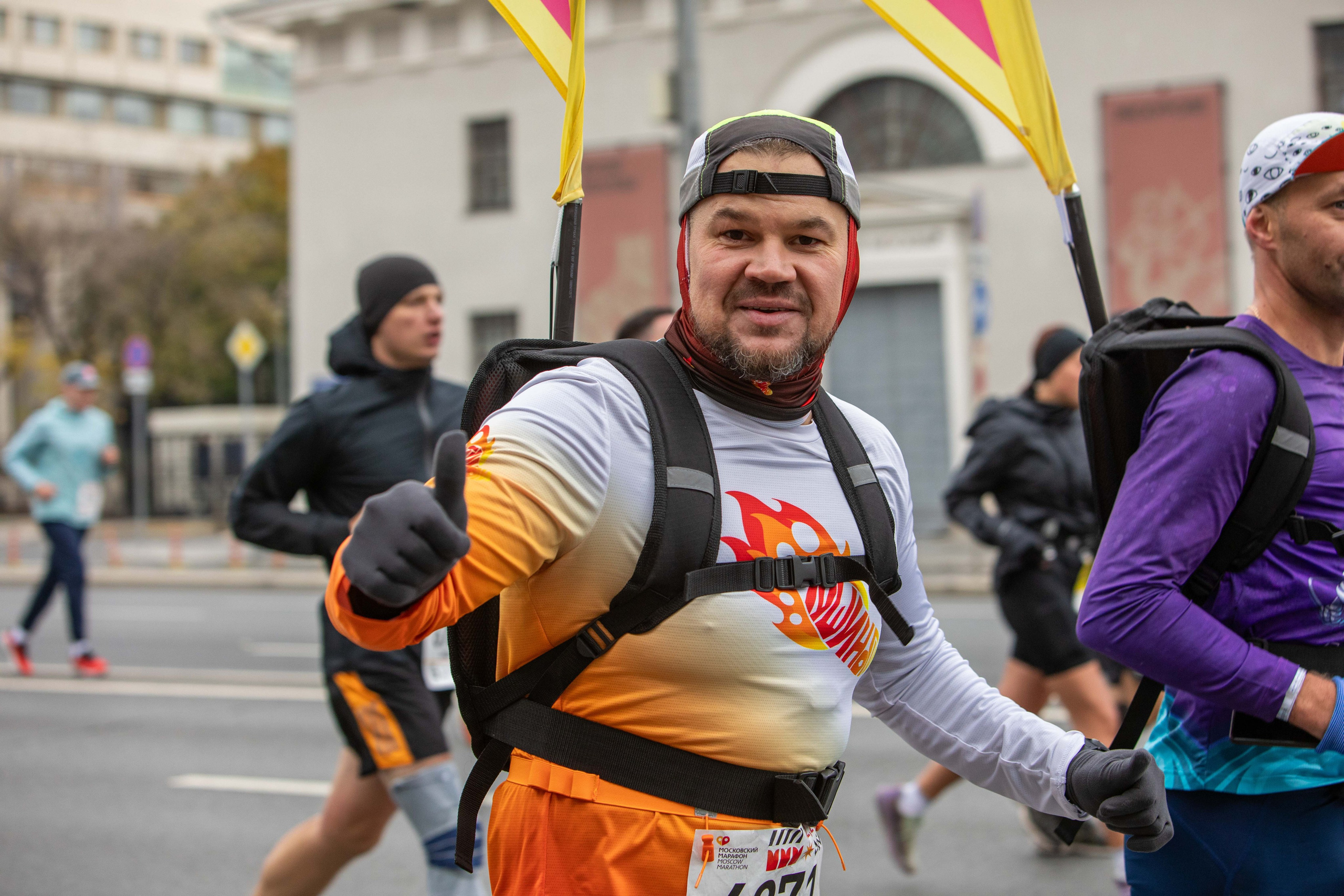 Московский марафон 2024, 13.10.24. Фотограф Сергей Ловкий