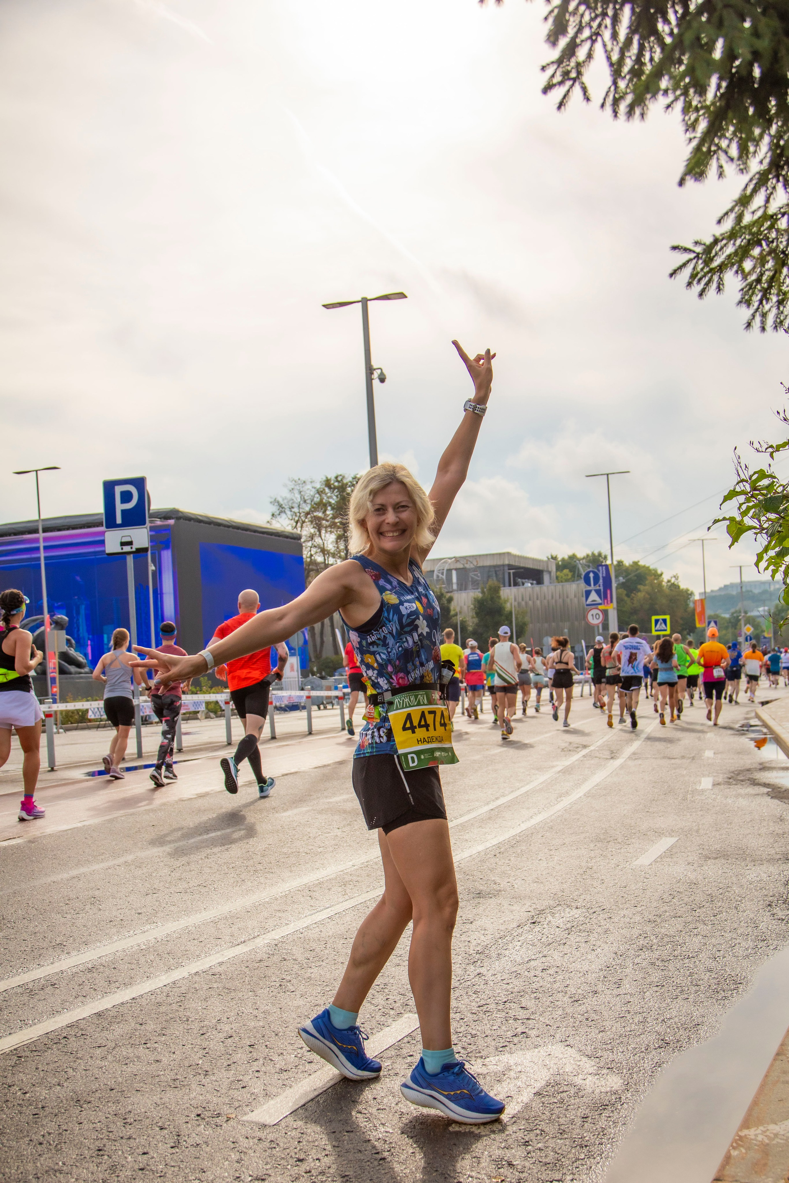 Полумарафон Лужники, 20 августа 2023 г. Фотограф Сергей Ловкий