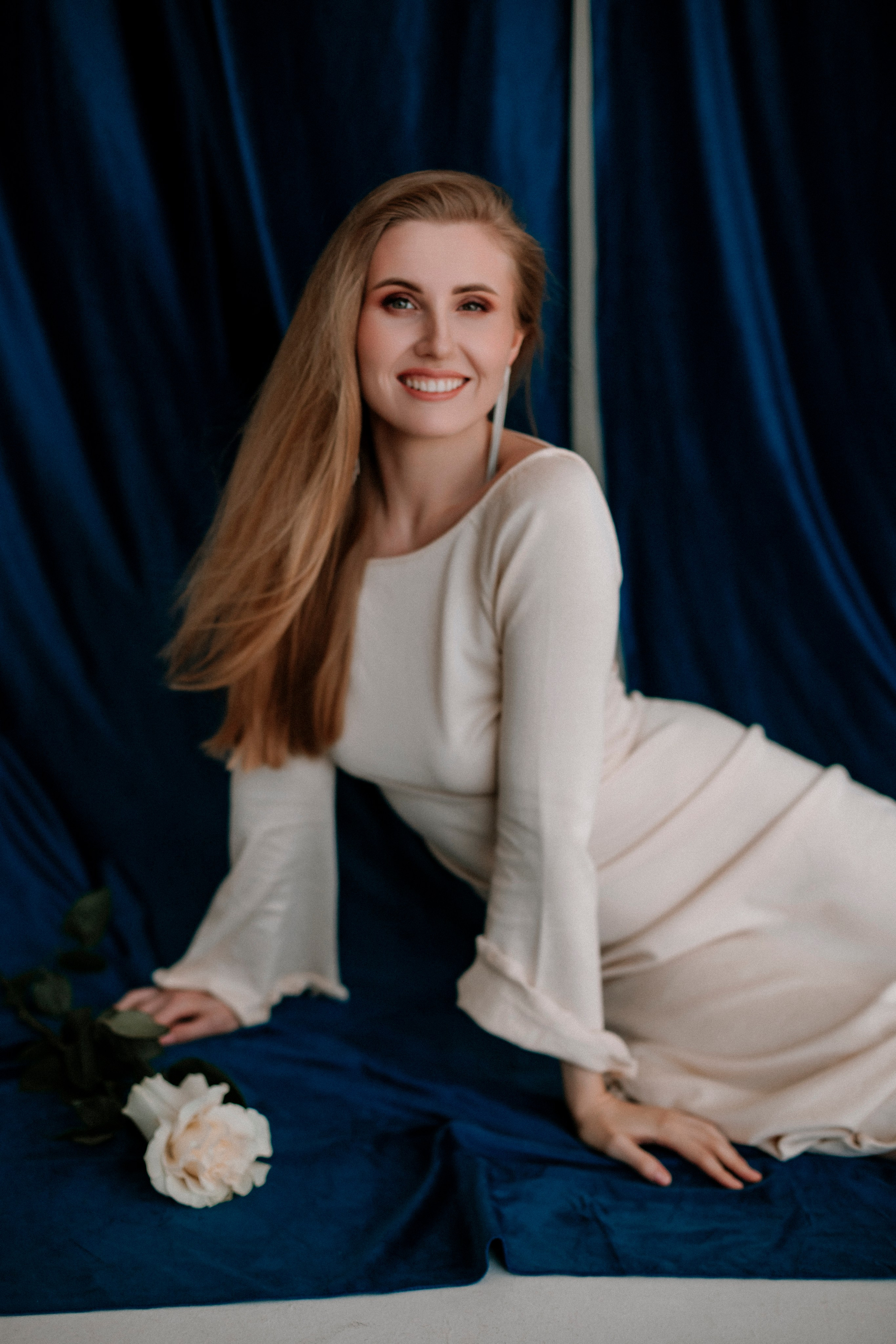 Съемка в тканях, Анастасия. Фотограф Калуга