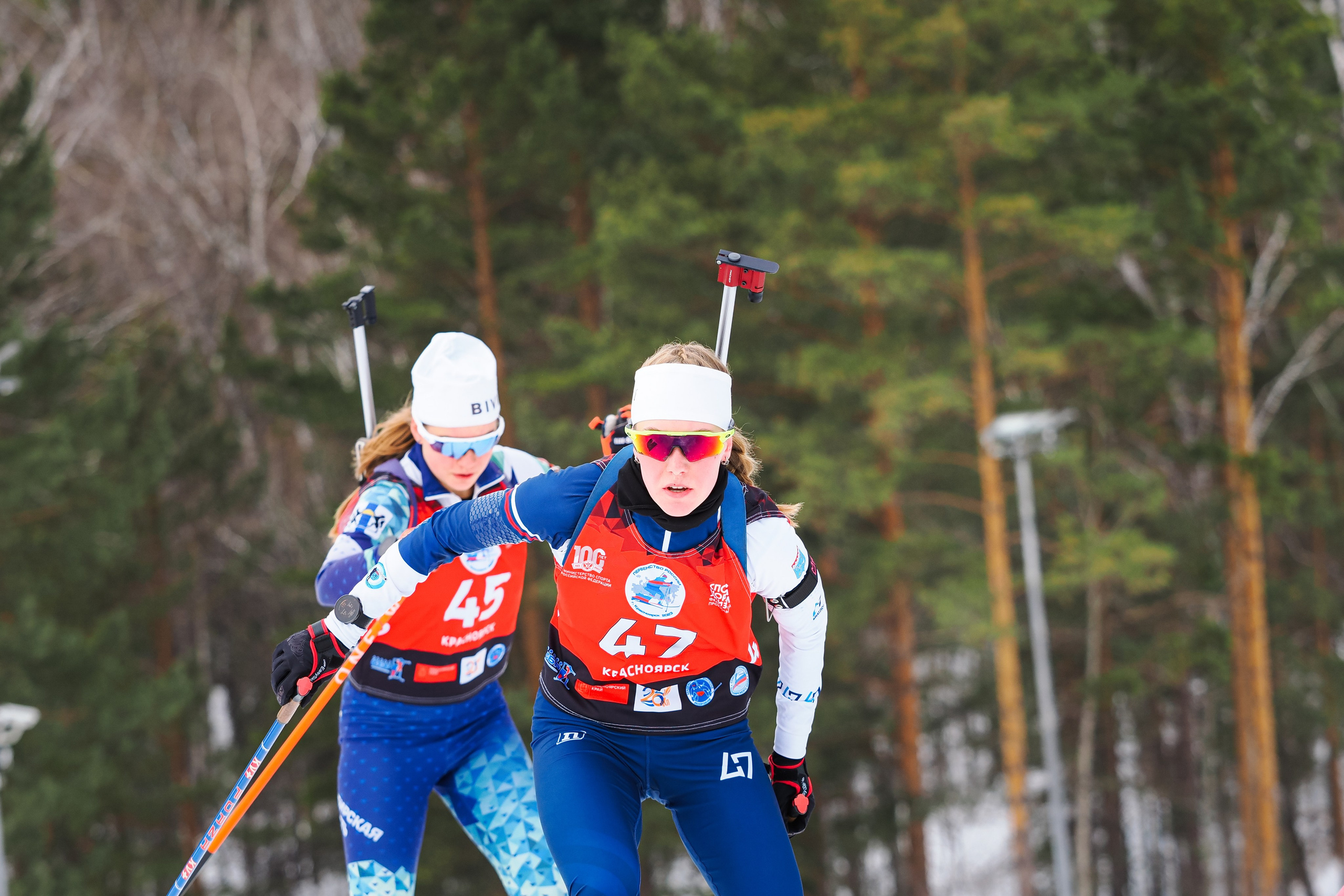 Биатлон / Первенство России. Репортажный фотограф Алексей Козьмин