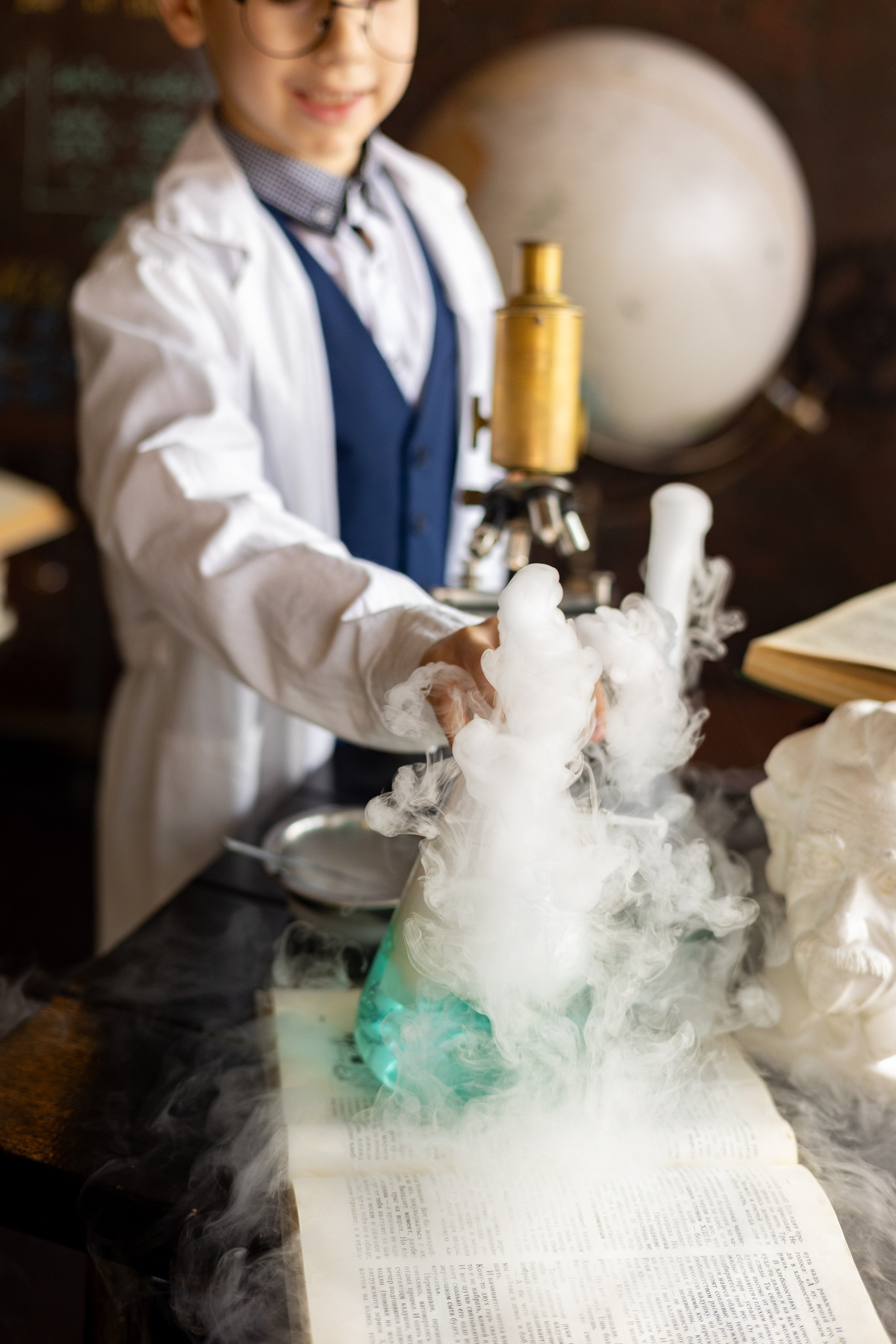 Фотосессия в лаборатории. Семейный фотограф в Москве Марина Петра